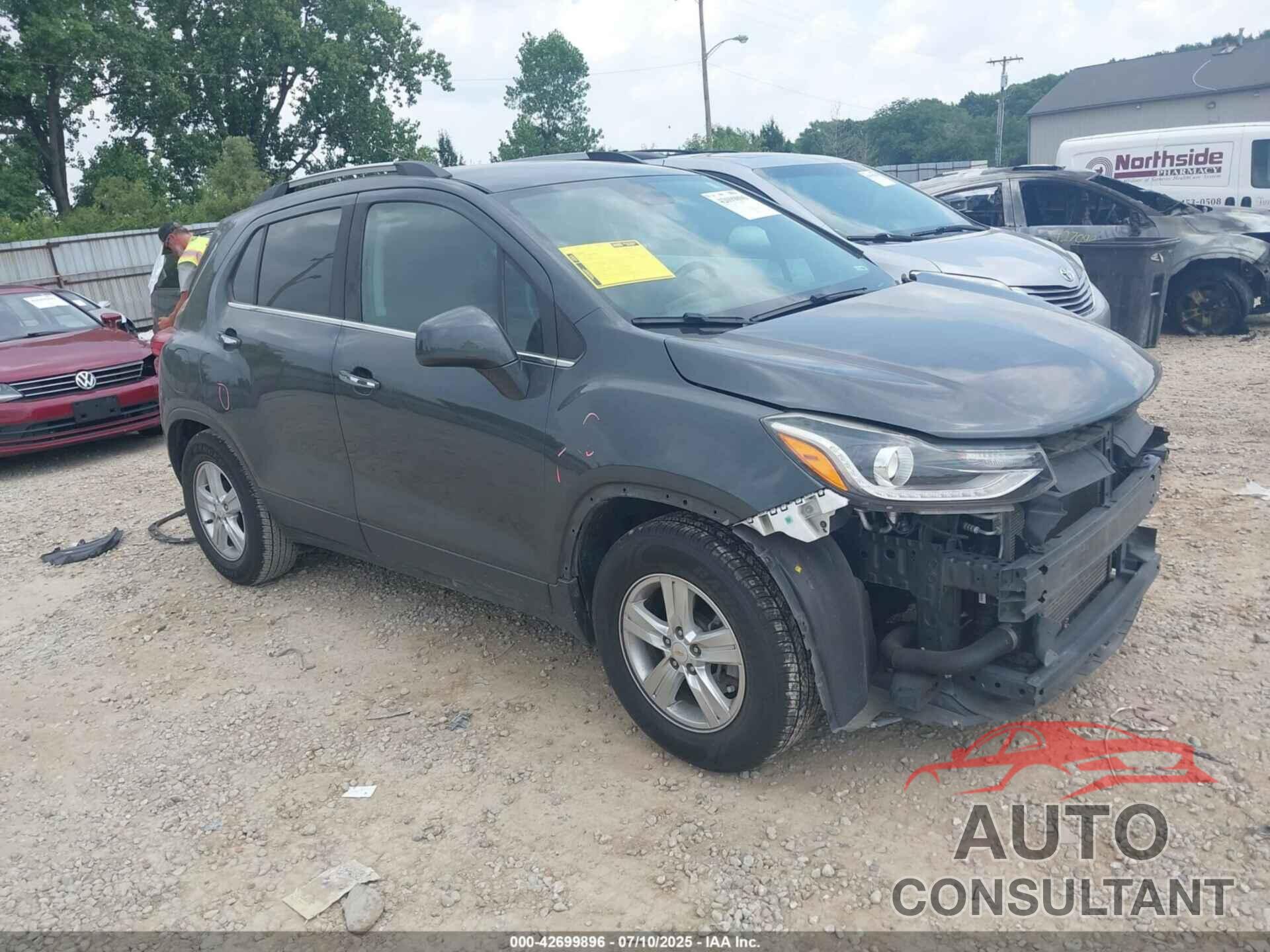 CHEVROLET TRAX 2018 - KL7CJLSB3JB707459