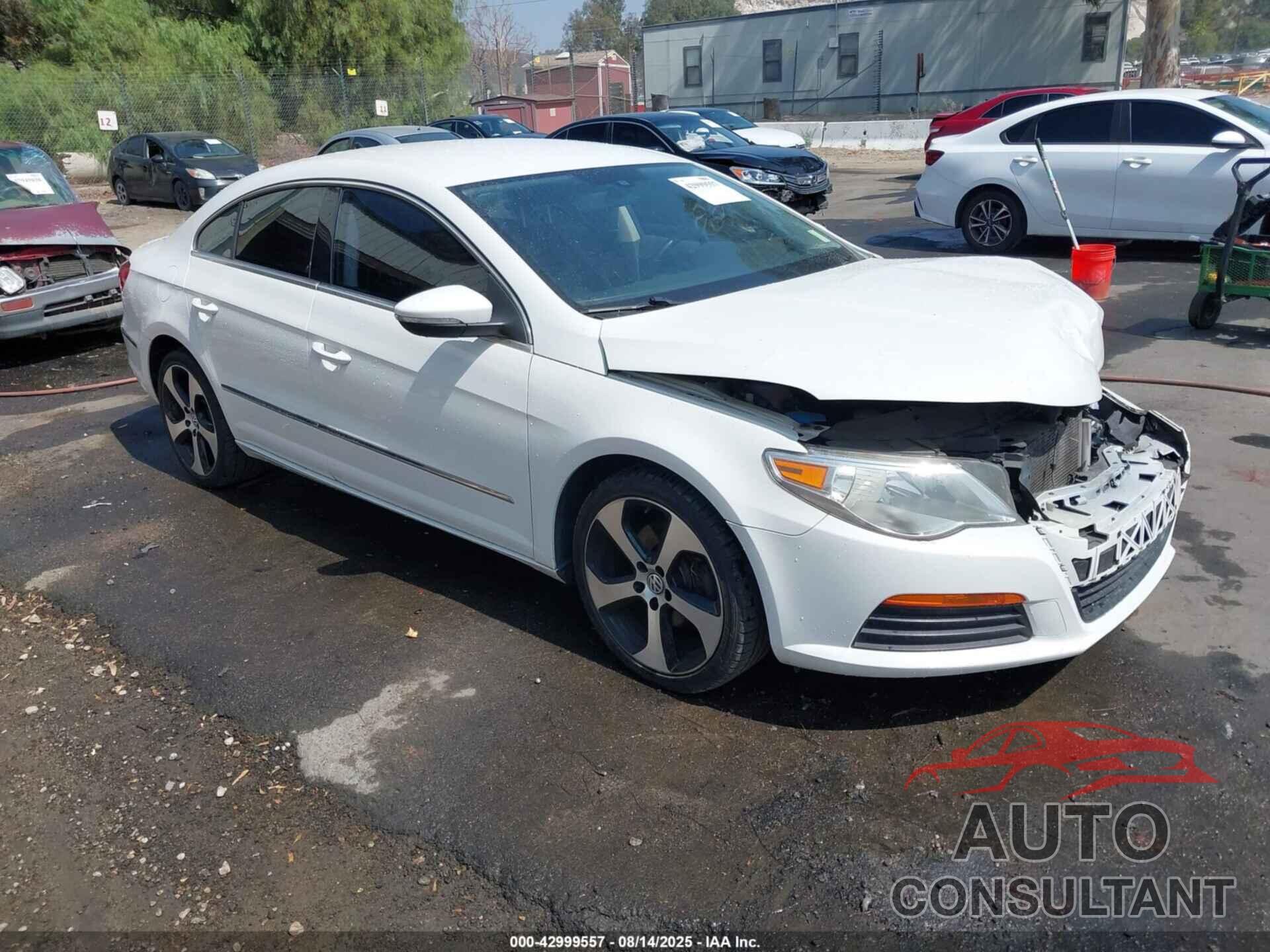 VOLKSWAGEN CC 2011 - WVWNP7AN3BE719656