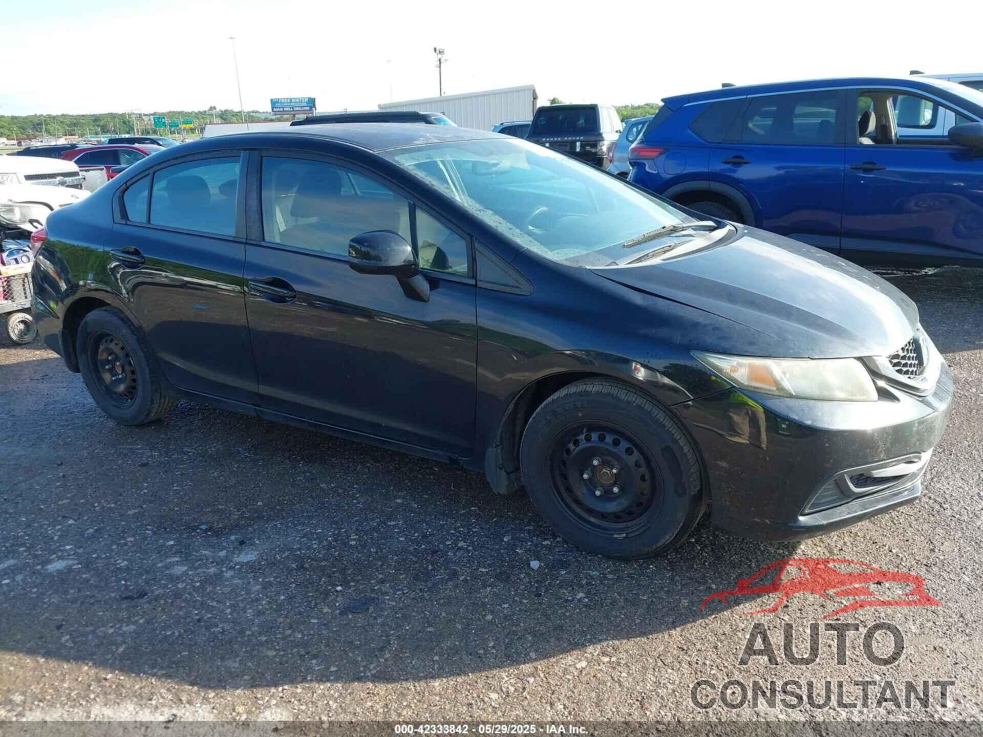 HONDA CIVIC 2013 - 2HGFB2F56DH566203