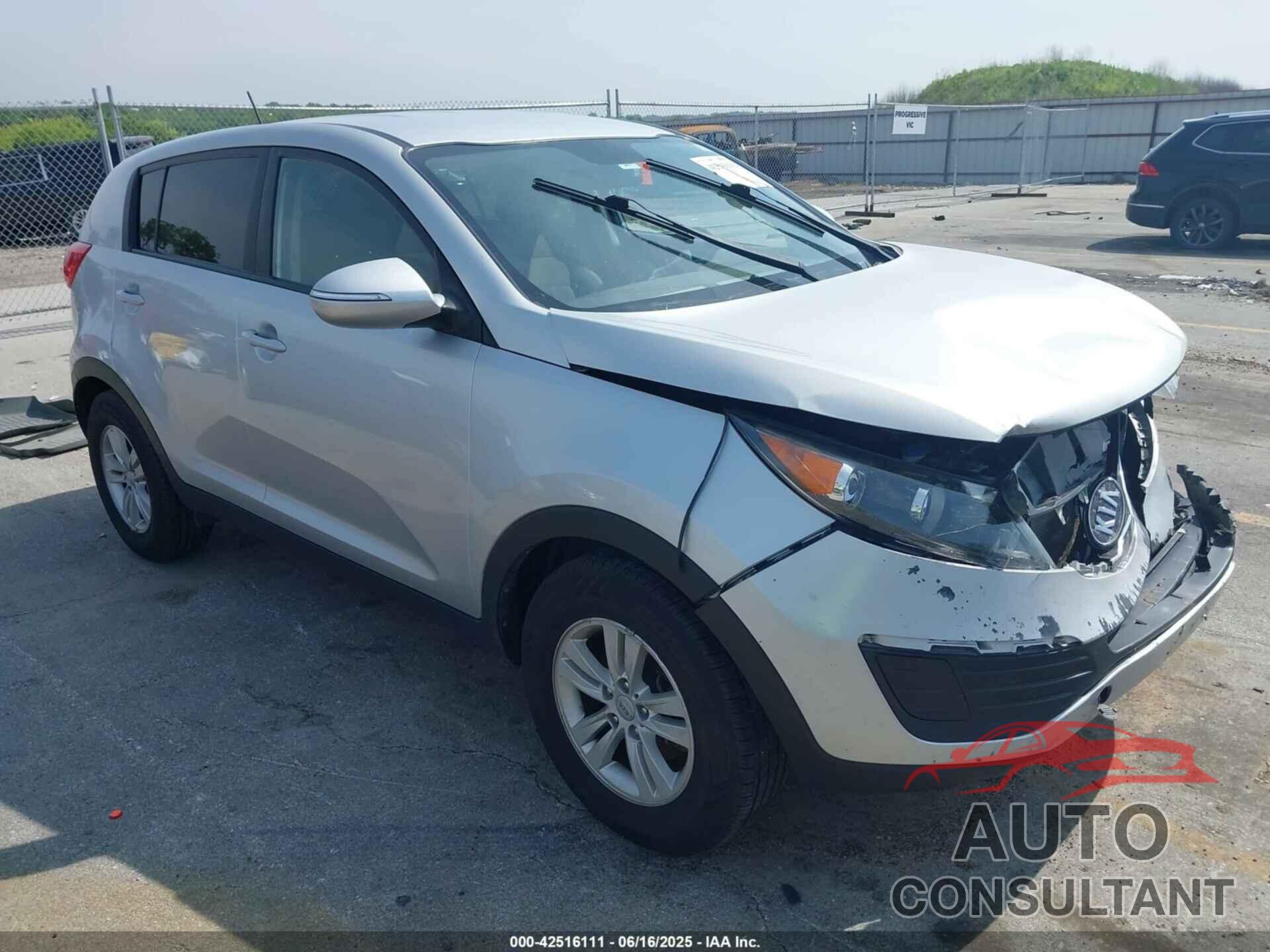 KIA SPORTAGE 2011 - KNDPBCA25B7043527