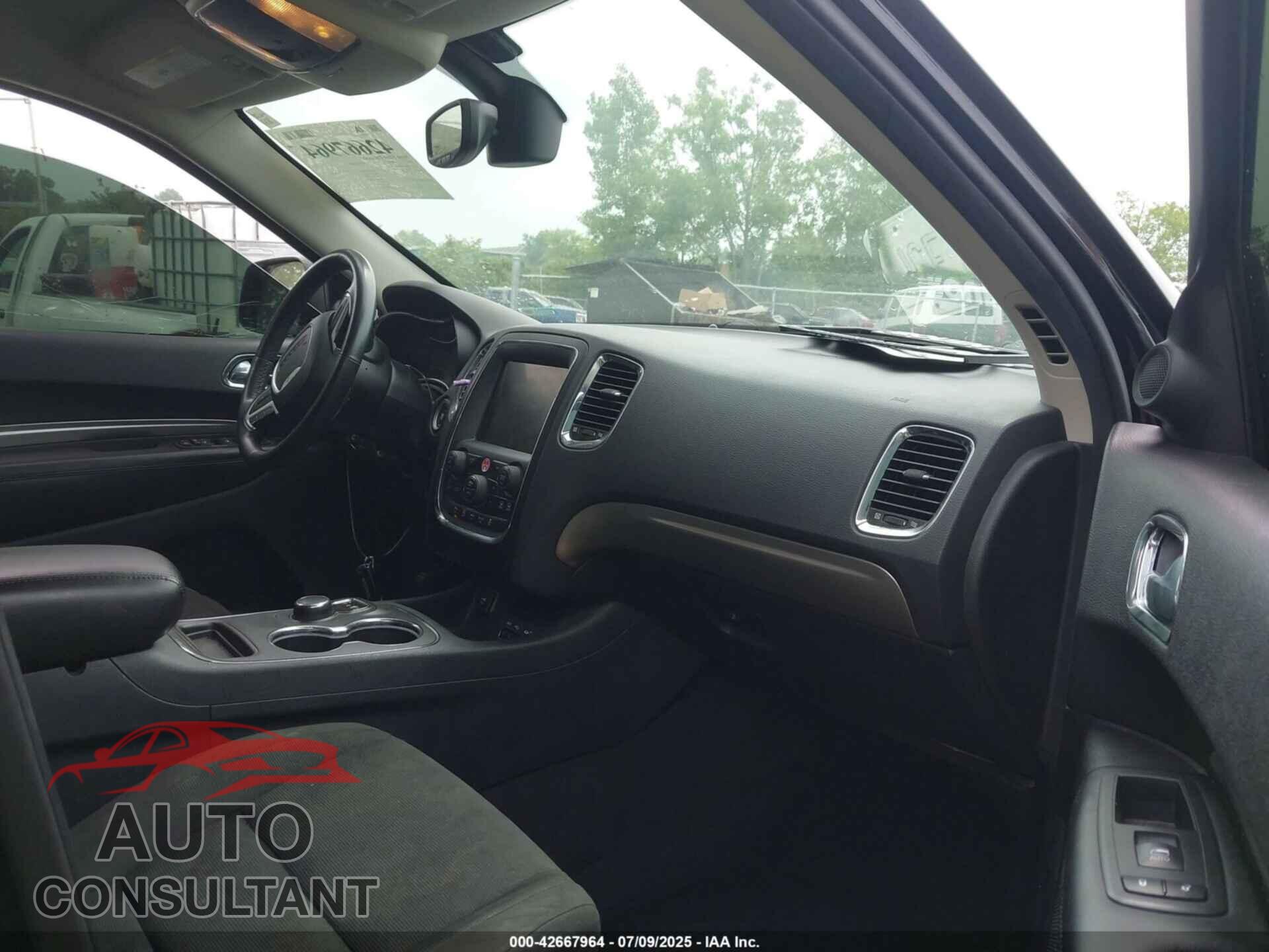 DODGE DURANGO 2017 - 1C4RDJAG7HC747876