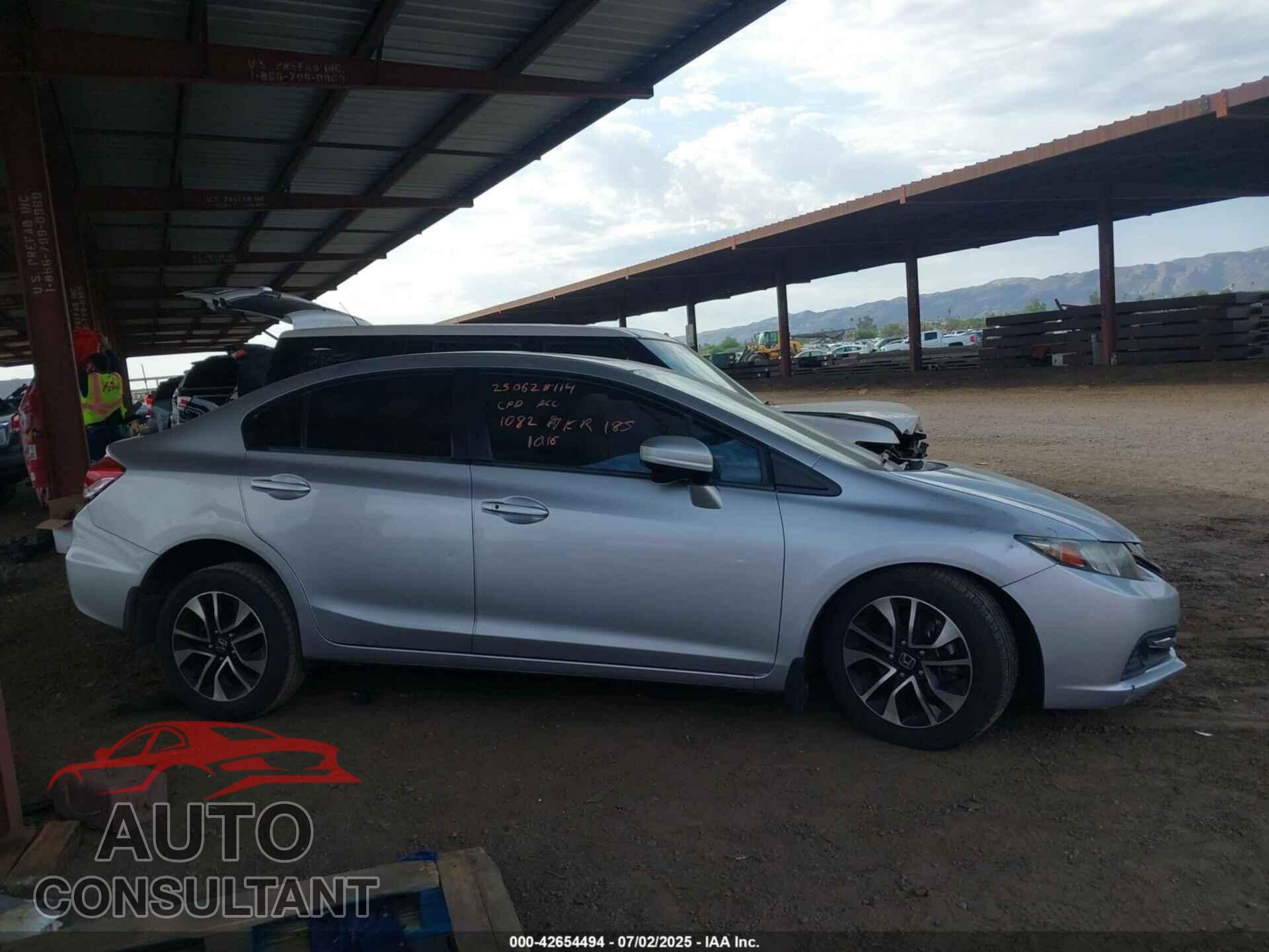 HONDA CIVIC 2014 - 19XFB2F8XEE051016