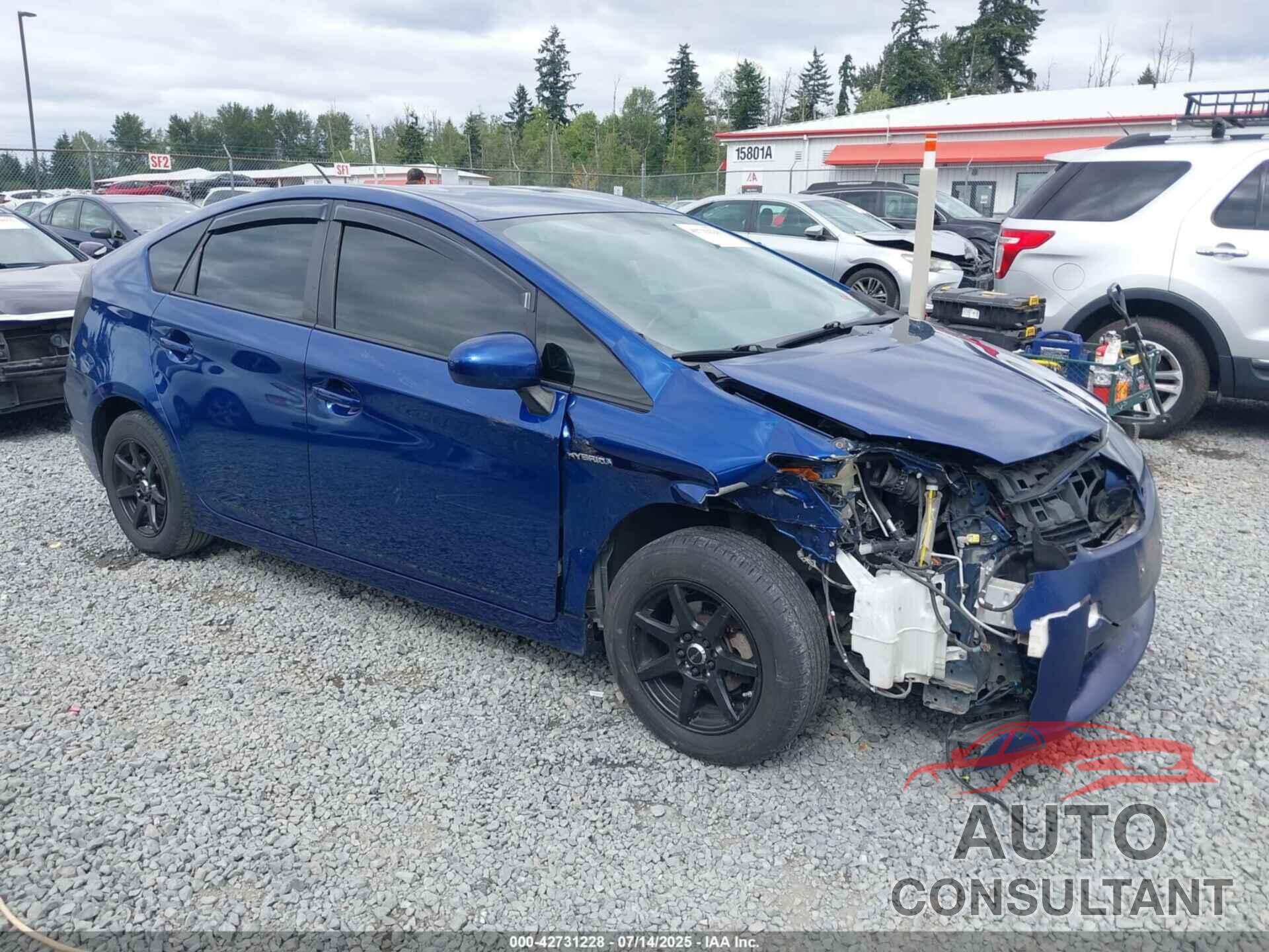 TOYOTA PRIUS 2010 - JTDKN3DU0A0103123