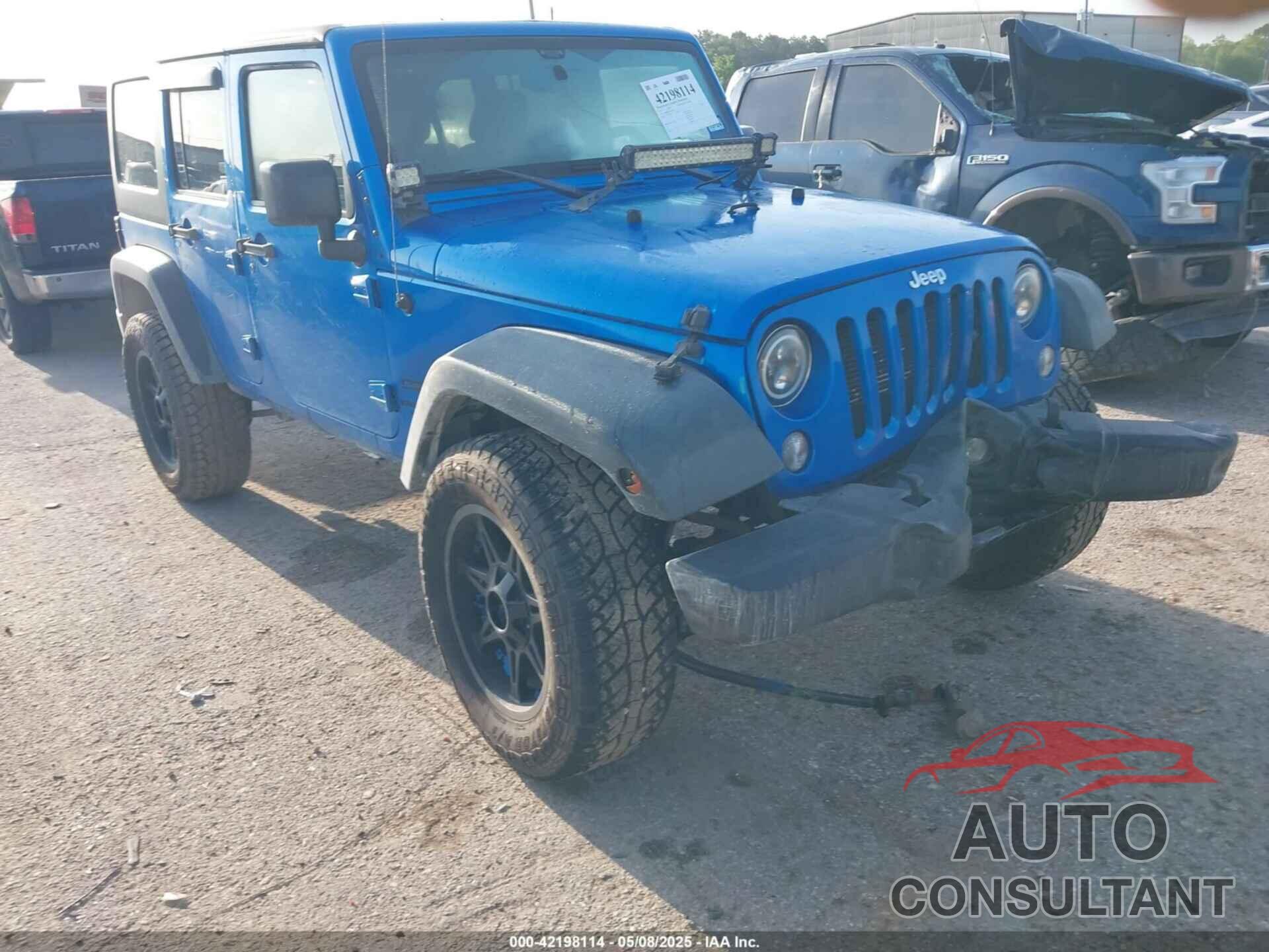 JEEP WRANGLER UNLIMITED 2015 - 1C4BJWDG9FL534301
