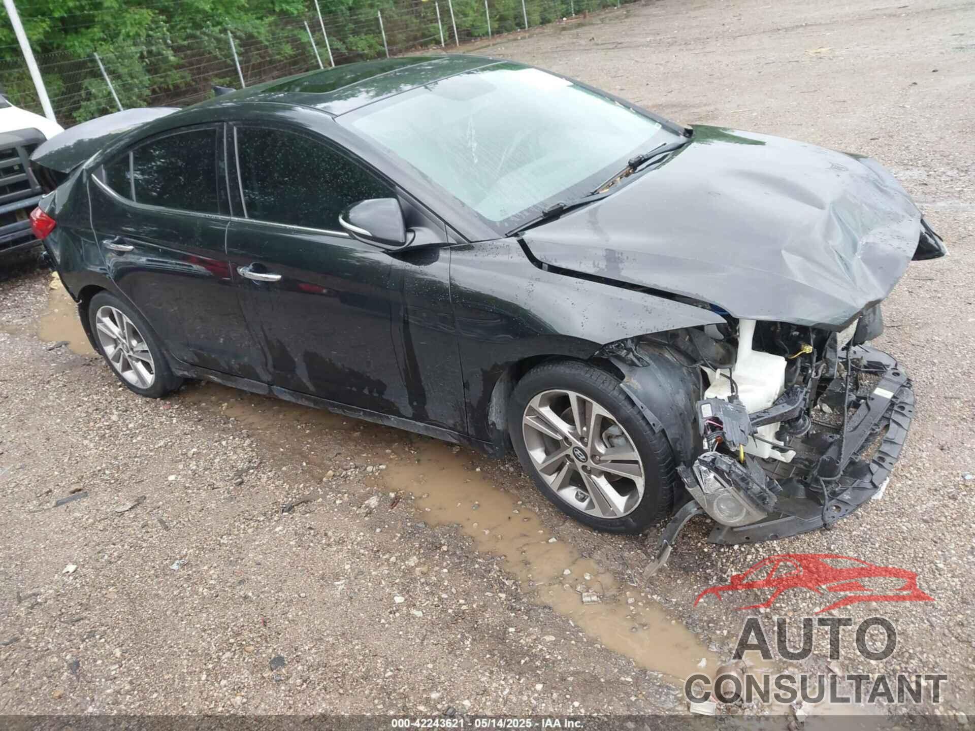 HYUNDAI ELANTRA 2017 - 5NPD84LF9HH022112