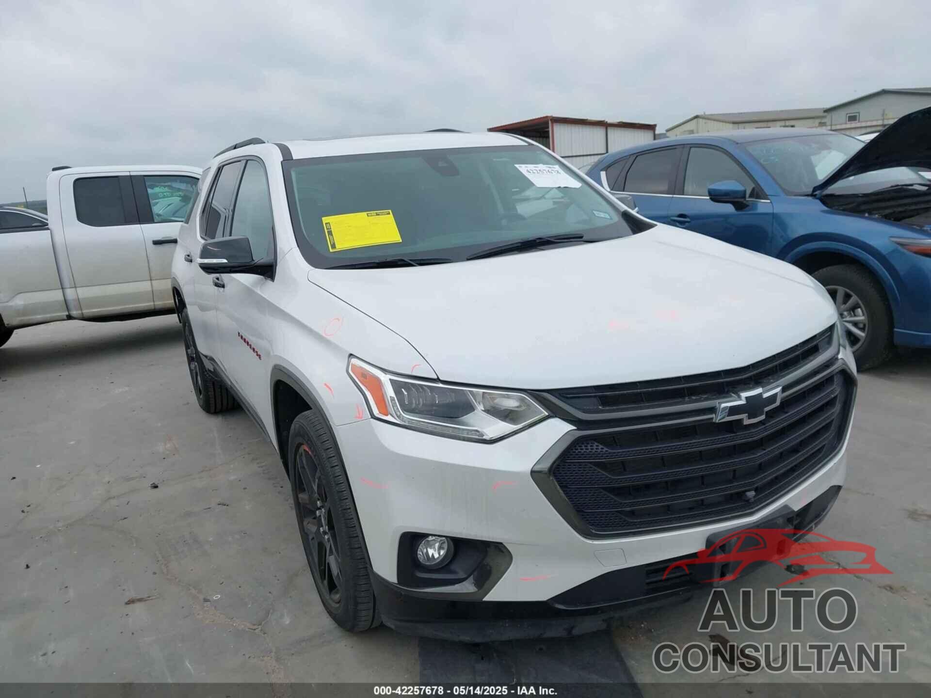 CHEVROLET TRAVERSE 2021 - 1GNERKKW2MJ231935