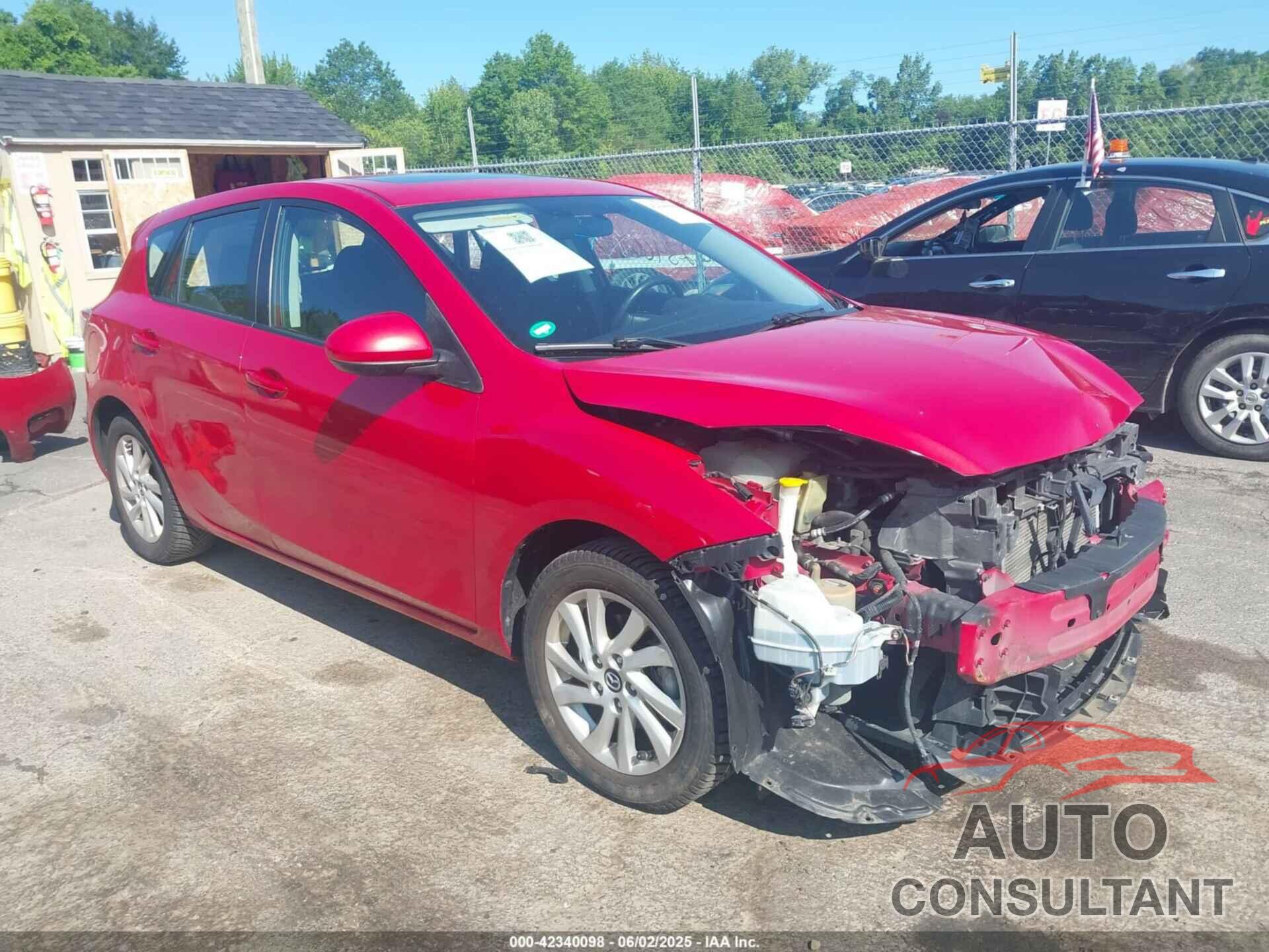 MAZDA MAZDA3 2013 - JM1BL1L7XD1834274
