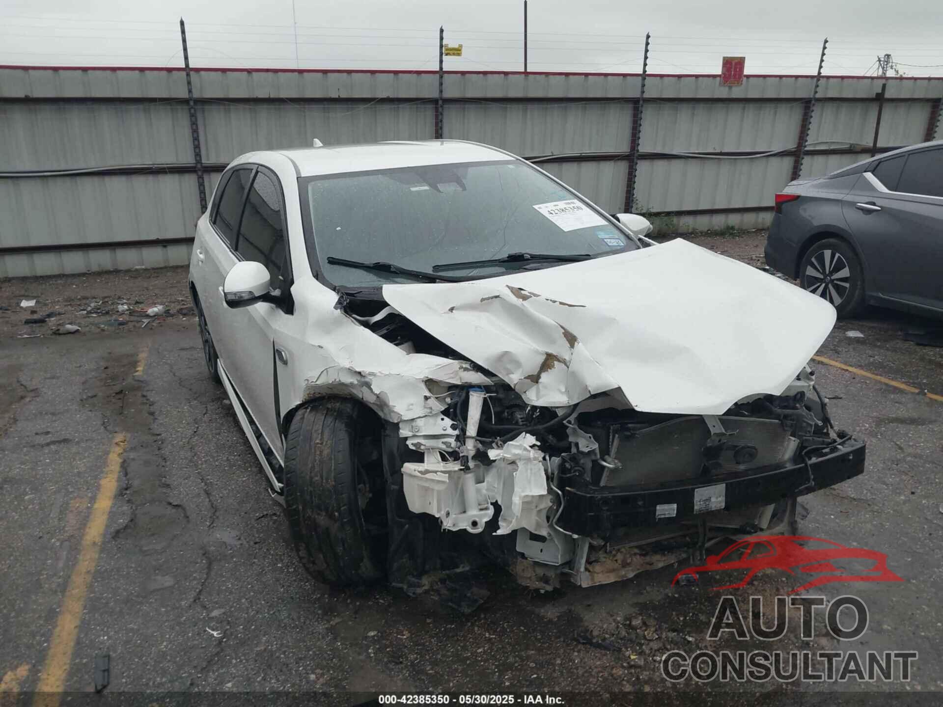 TOYOTA COROLLA IM 2017 - JTNKARJE7HJ526714