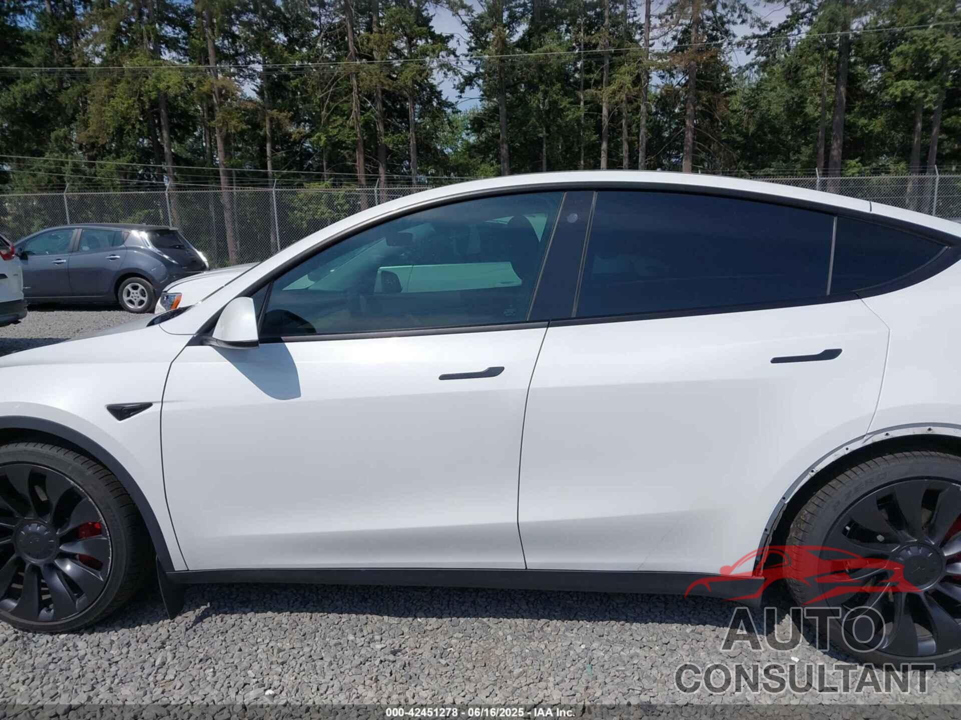 TESLA MODEL Y 2022 - 7SAYGDEF9NF400265