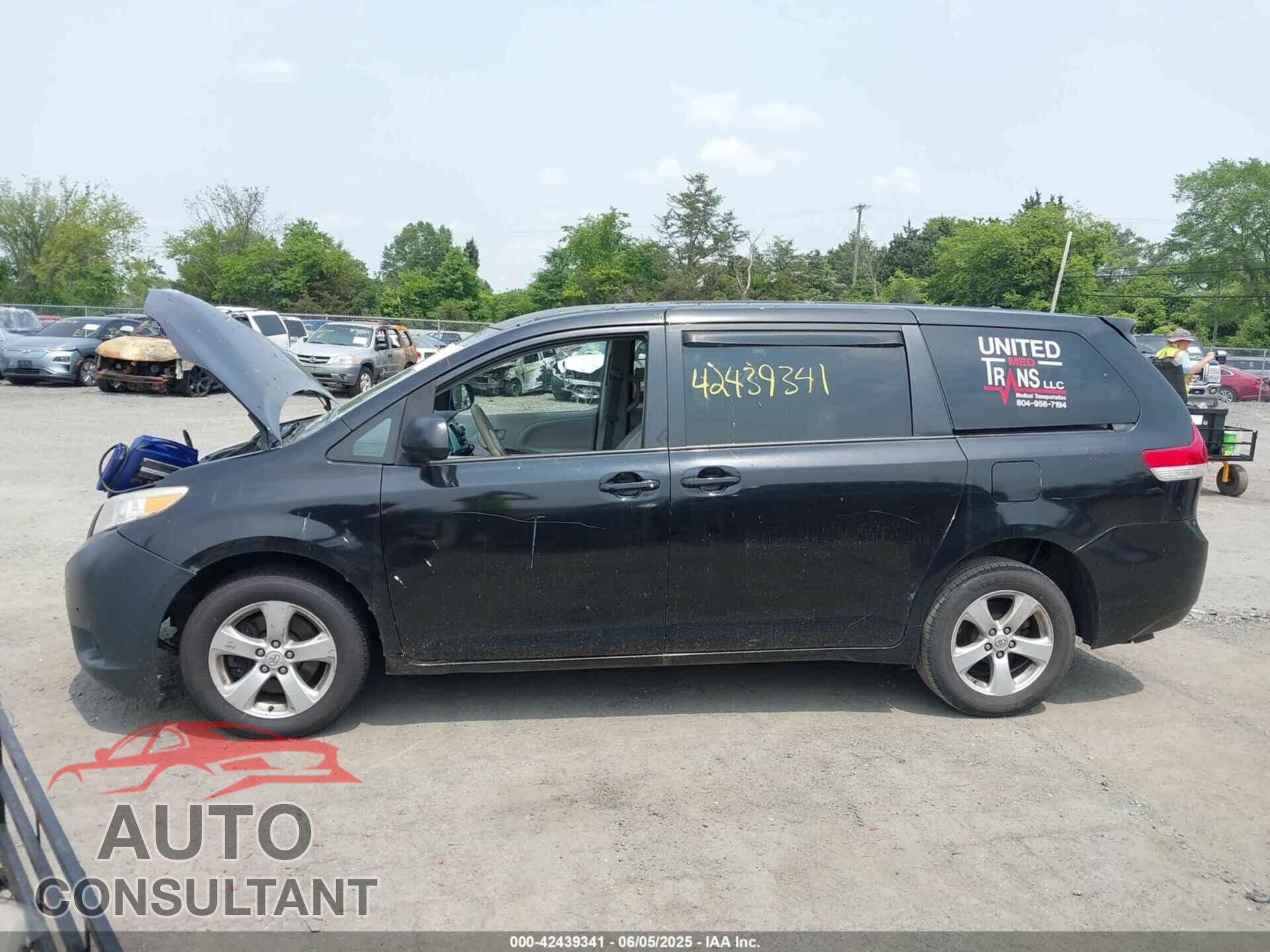 TOYOTA SIENNA 2014 - 5TDZK3DCXES450220