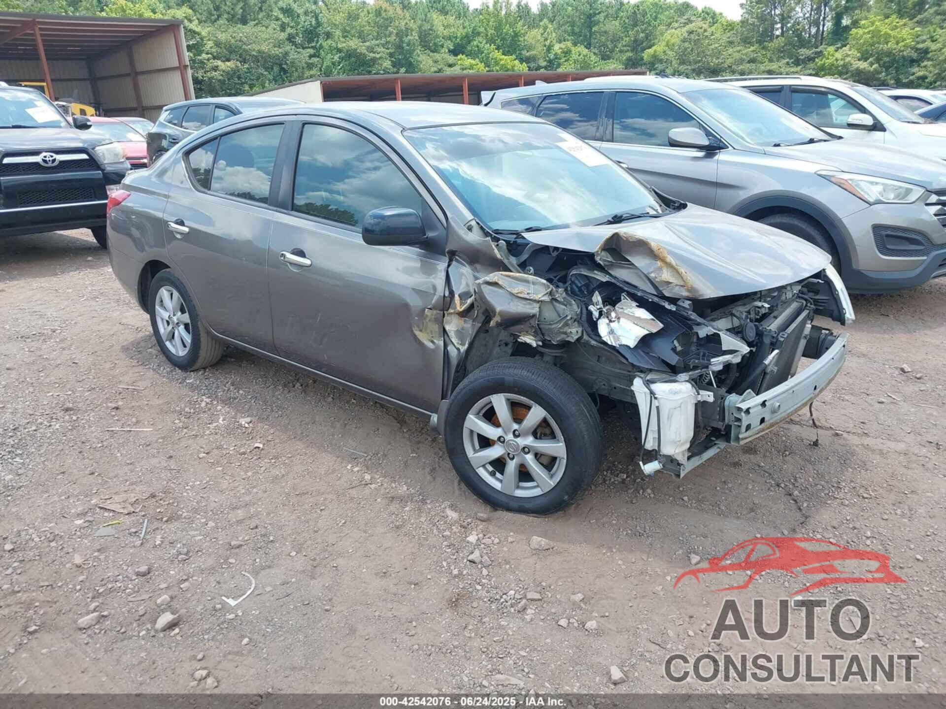 NISSAN VERSA 2012 - 3N1CN7AP3CL846541