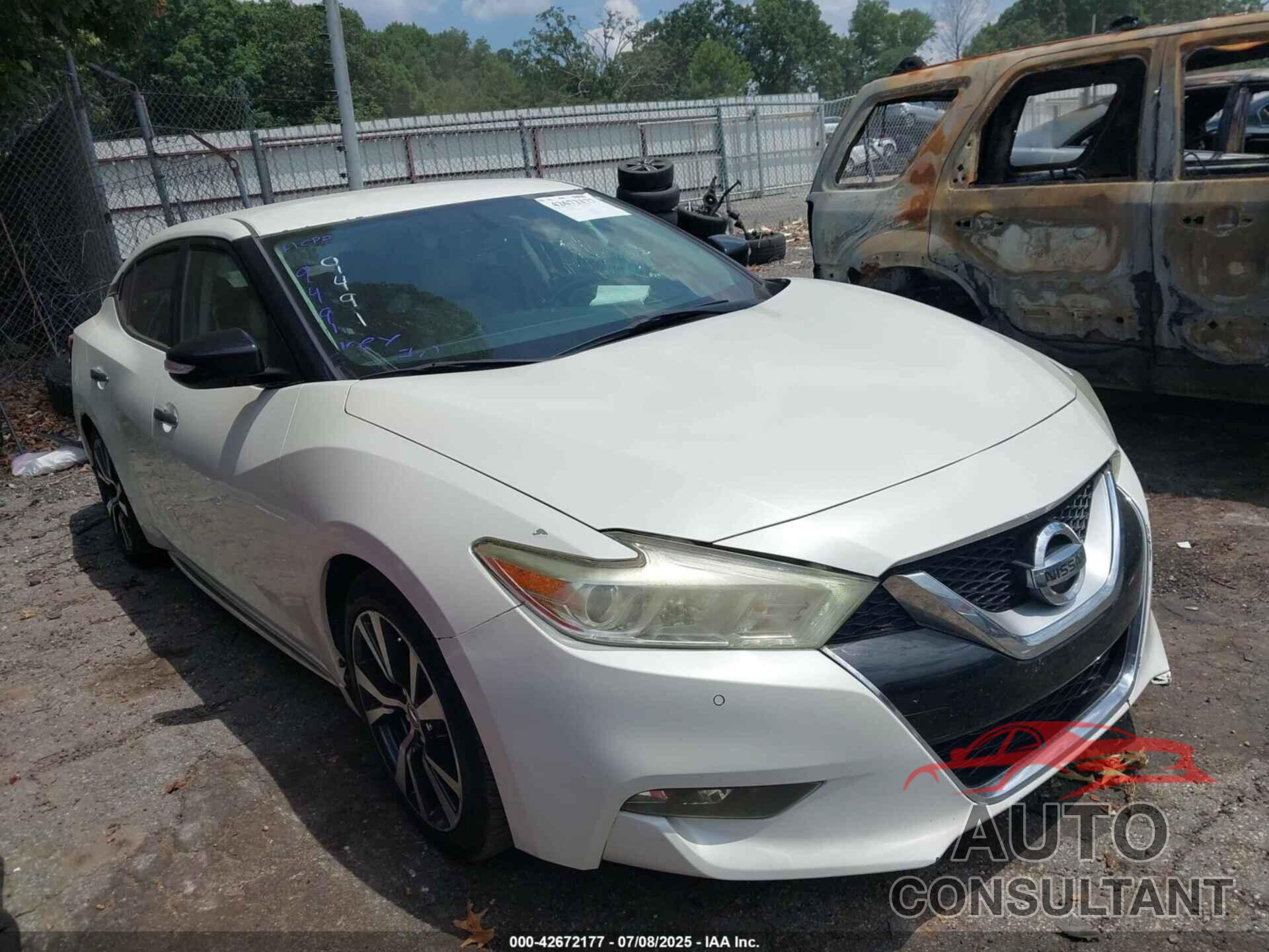 NISSAN MAXIMA 2017 - 1N4AA6AP3HC389491