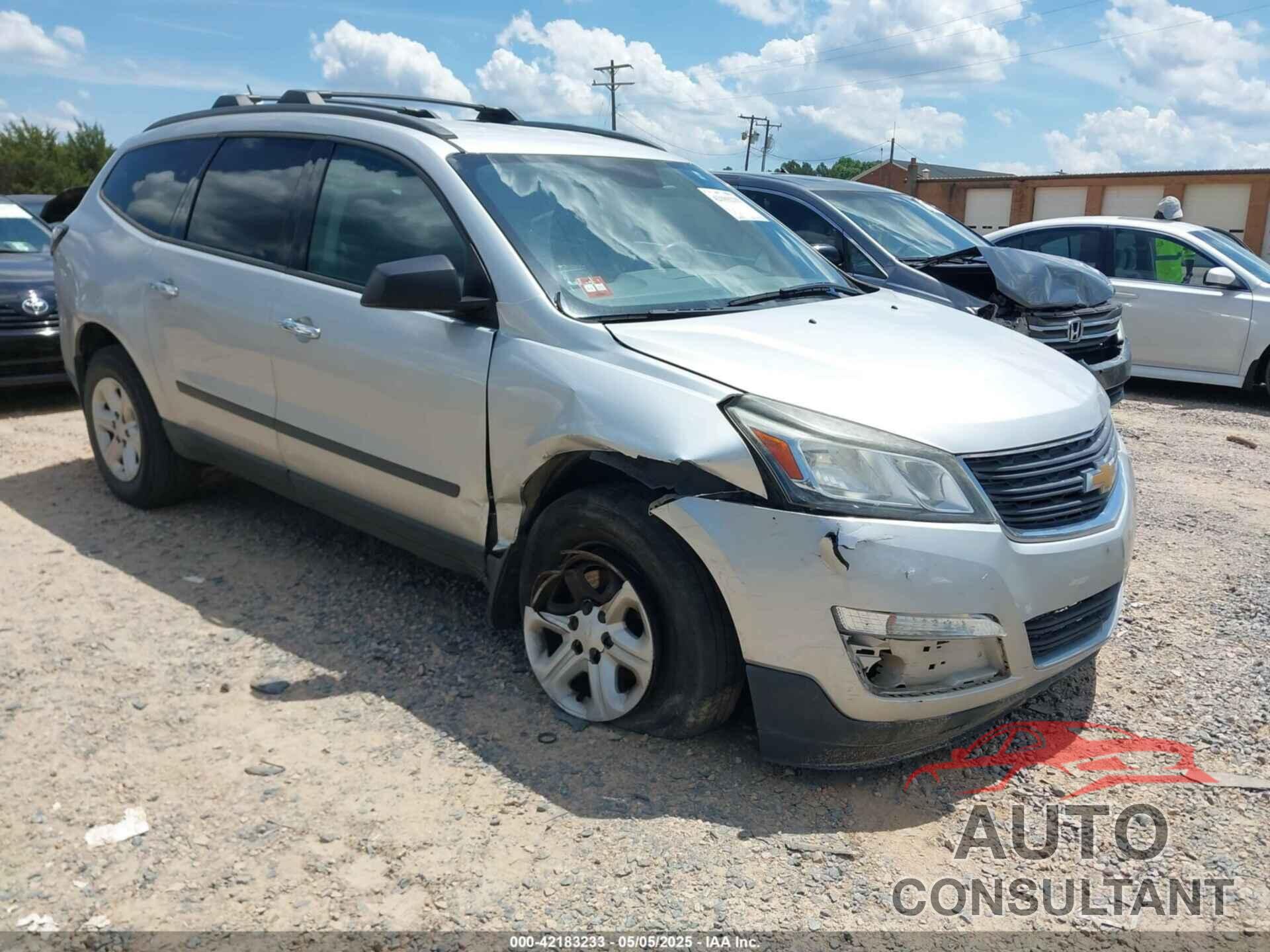 CHEVROLET TRAVERSE 2016 - 1GNKRFKD0GJ224561