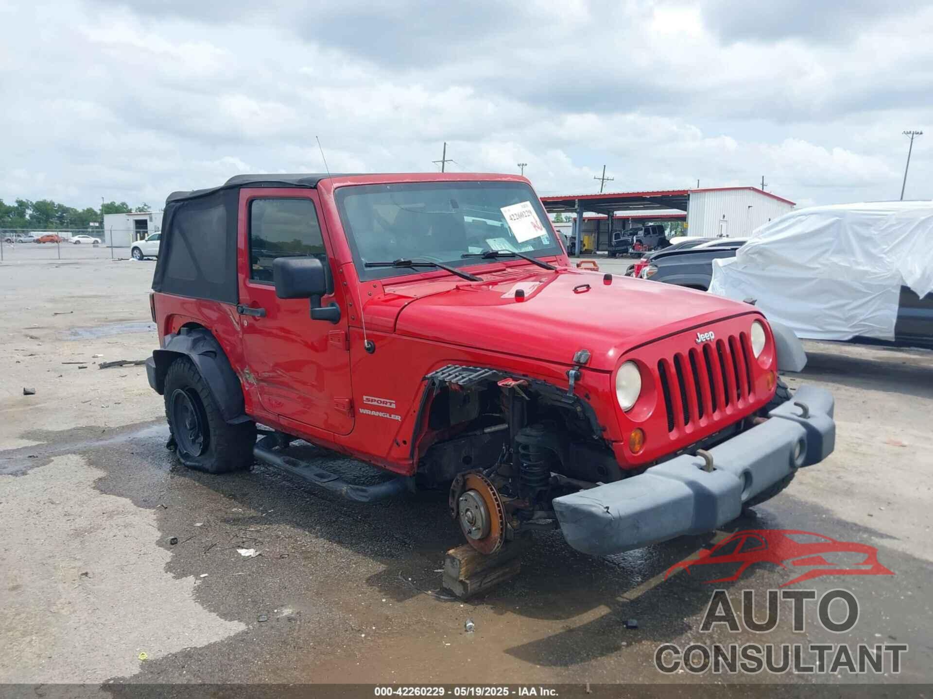 JEEP WRANGLER 2010 - 1J4AA2D17AL105564