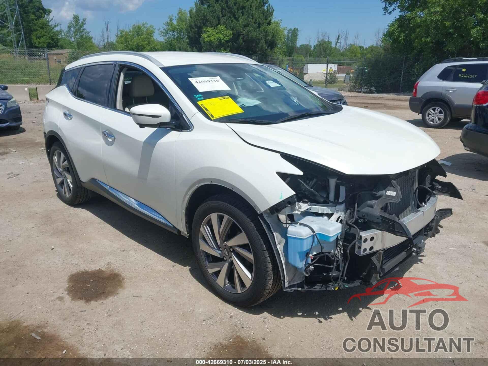 NISSAN MURANO 2021 - 5N1AZ2CS2MC142515