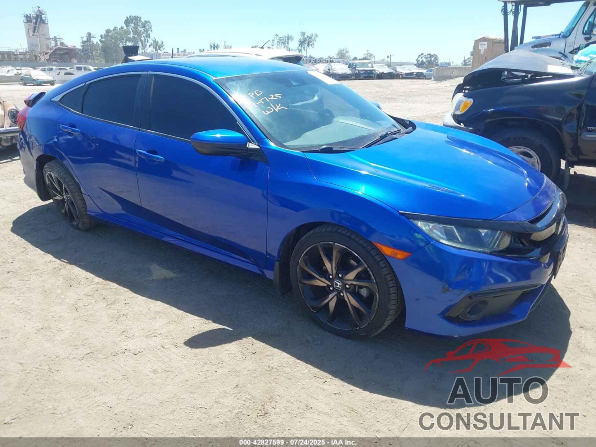 HONDA CIVIC 2019 - 2HGFC2F82KH554991