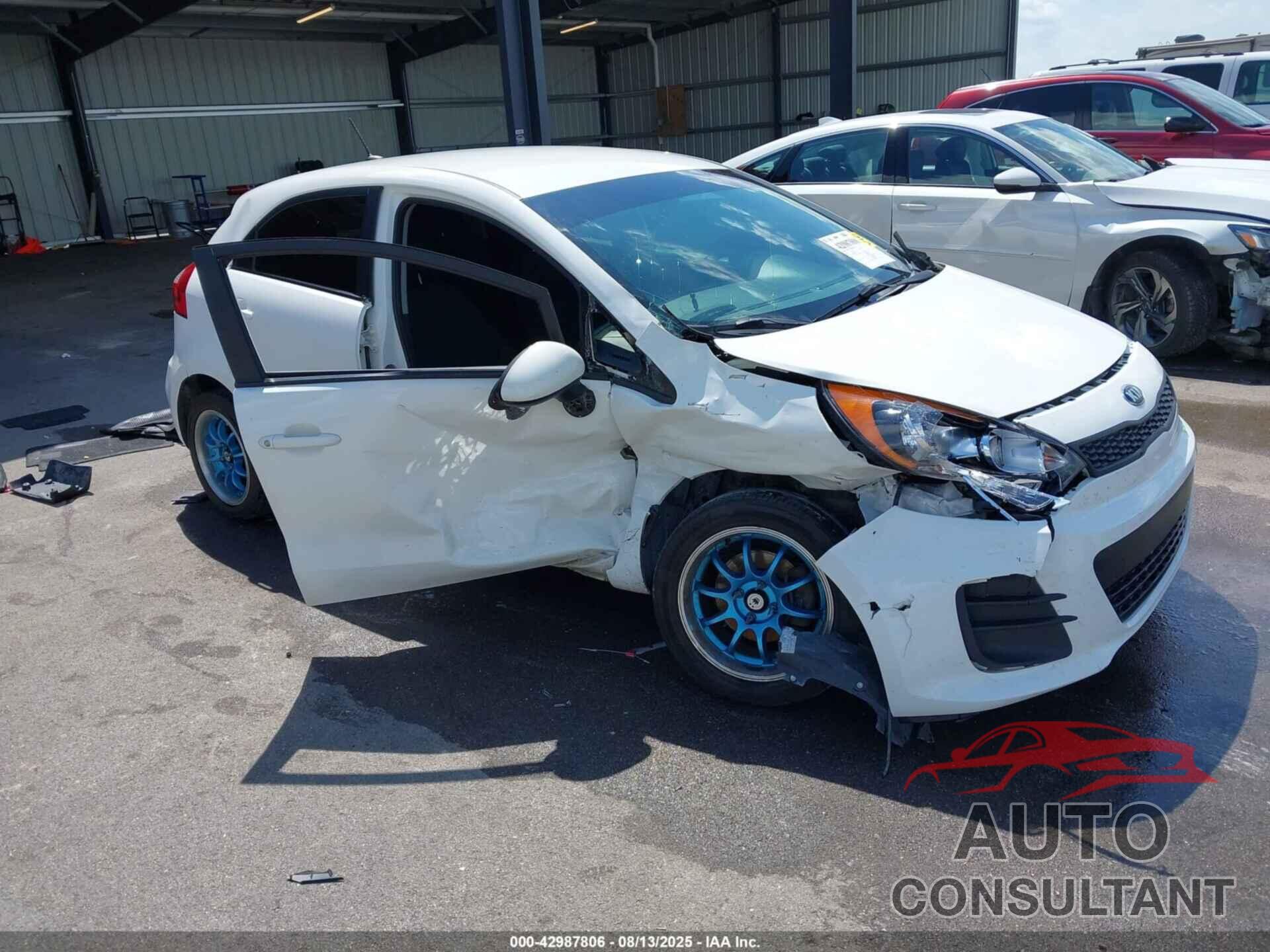 KIA RIO 2016 - KNADM5A36G6625423