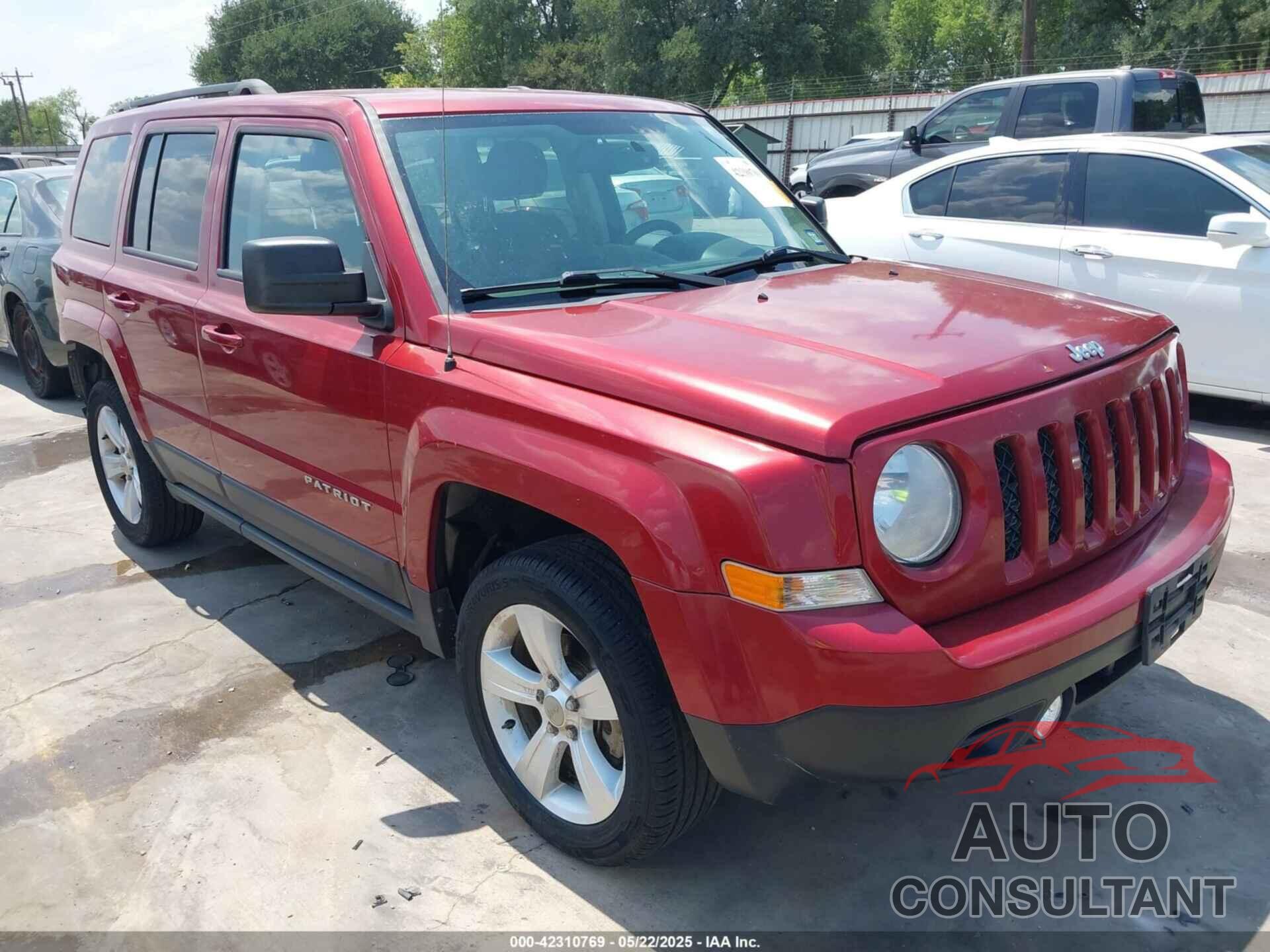 JEEP PATRIOT 2017 - 1C4NJRFB8HD174032