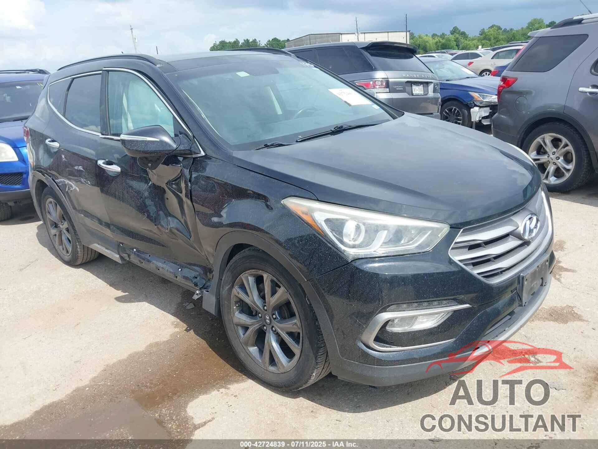 HYUNDAI SANTA FE SPORT 2017 - 5XYZWDLAXHG501596