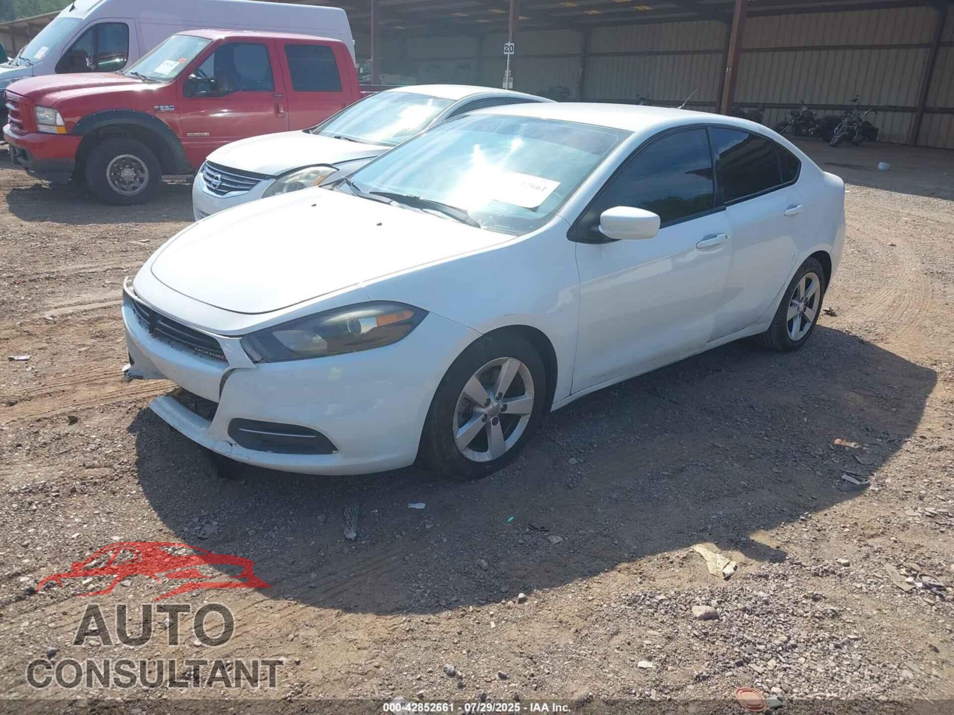 DODGE DART 2015 - 1C3CDFBB4FD180110
