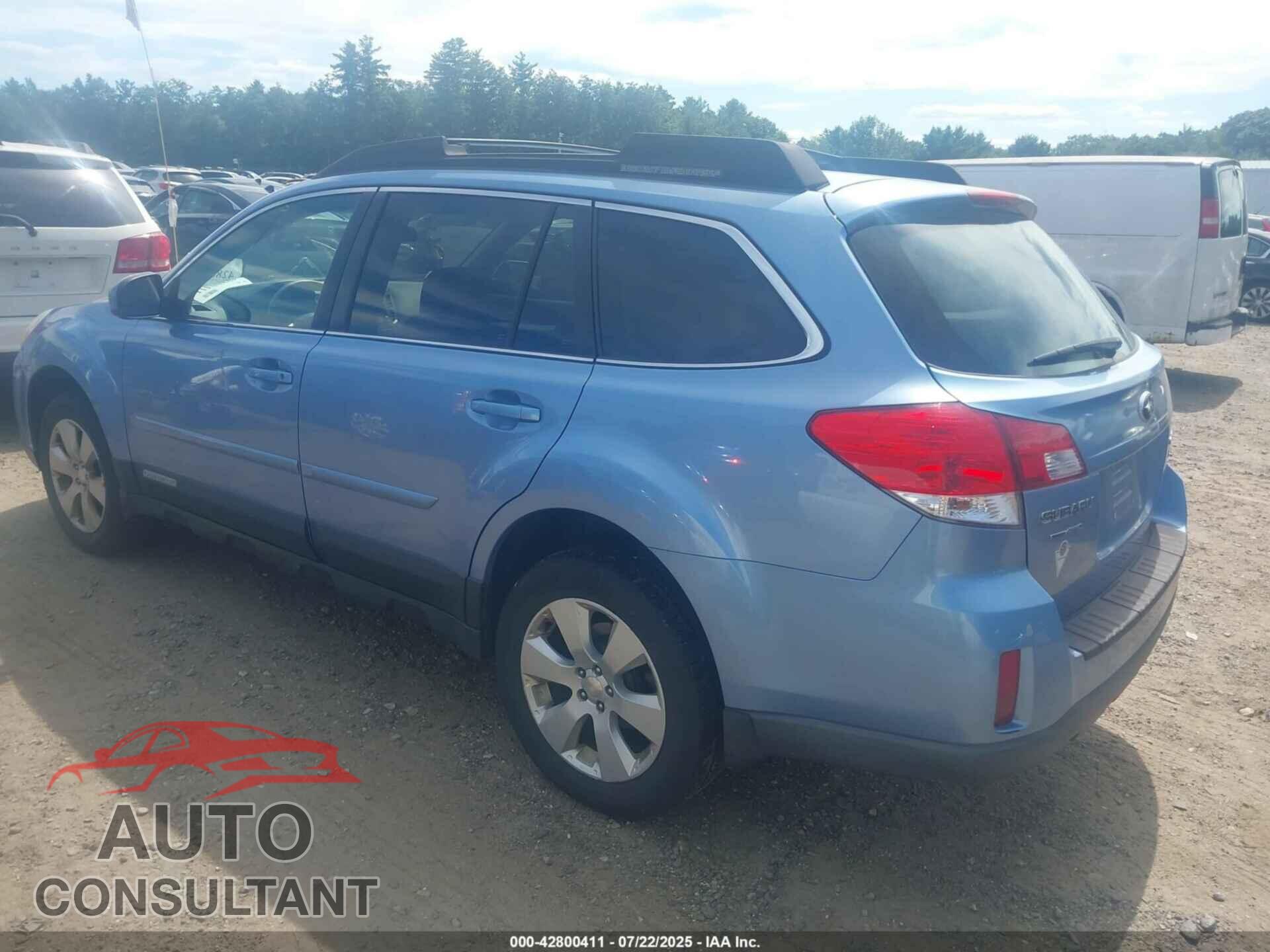 SUBARU OUTBACK 2012 - 4S4BRBCC9C3200714