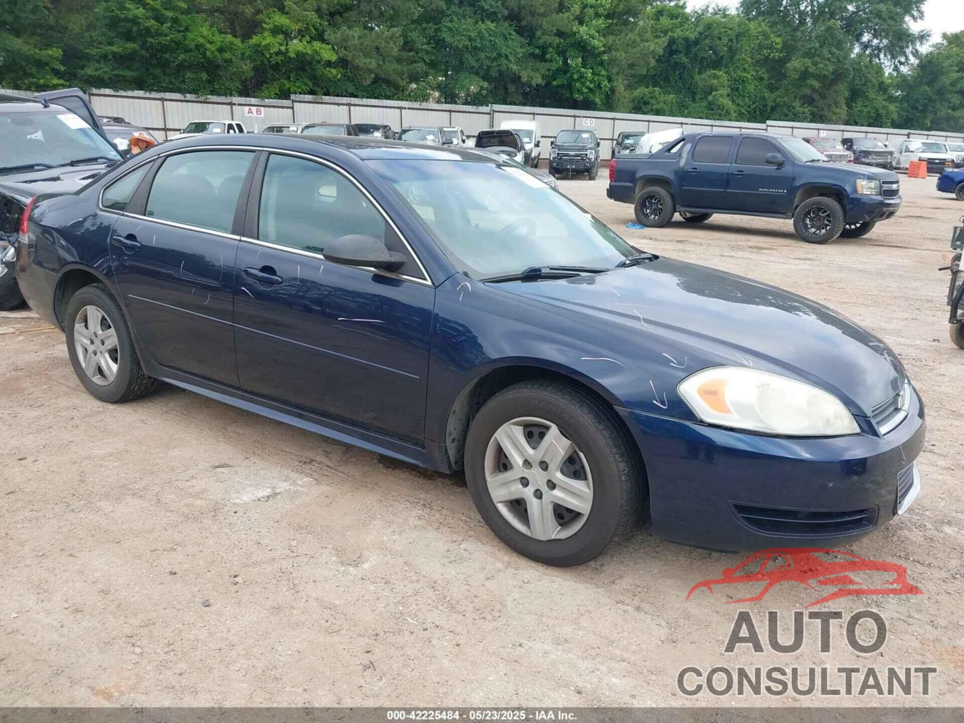 CHEVROLET IMPALA 2011 - 2G1WF5EK4B1152203