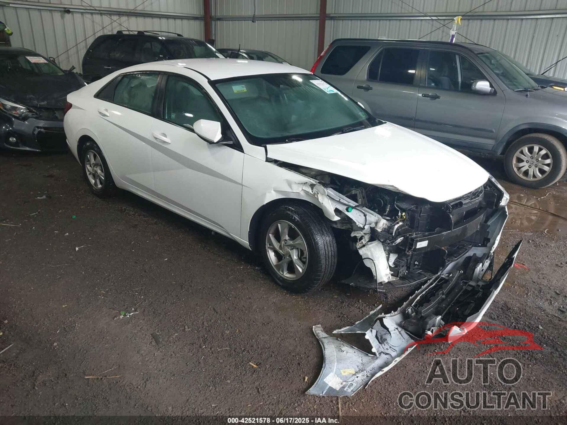 HYUNDAI ELANTRA 2021 - 5NPLL4AG1MH015865