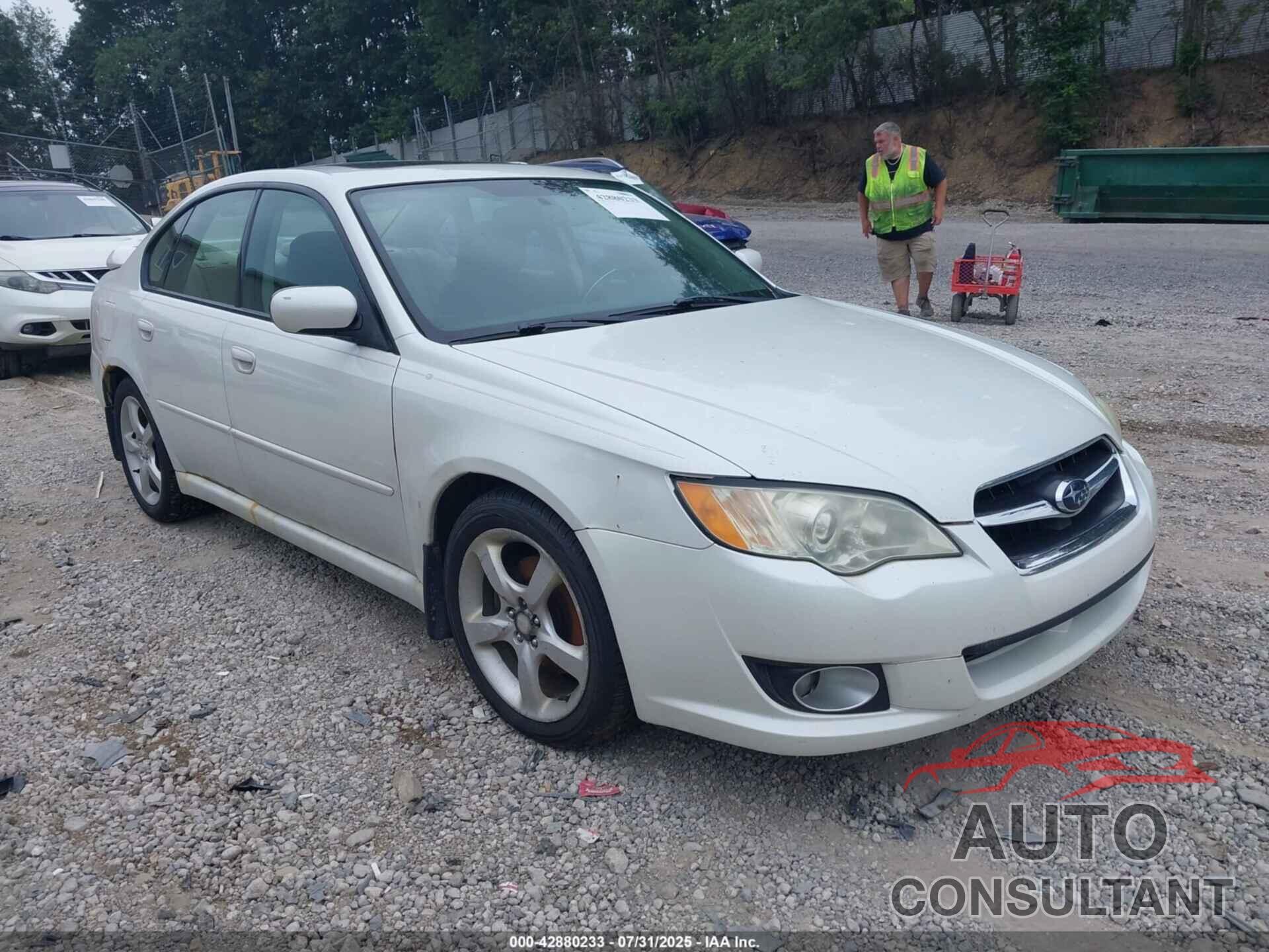 SUBARU LEGACY 2009 - 4S3BL616597226917