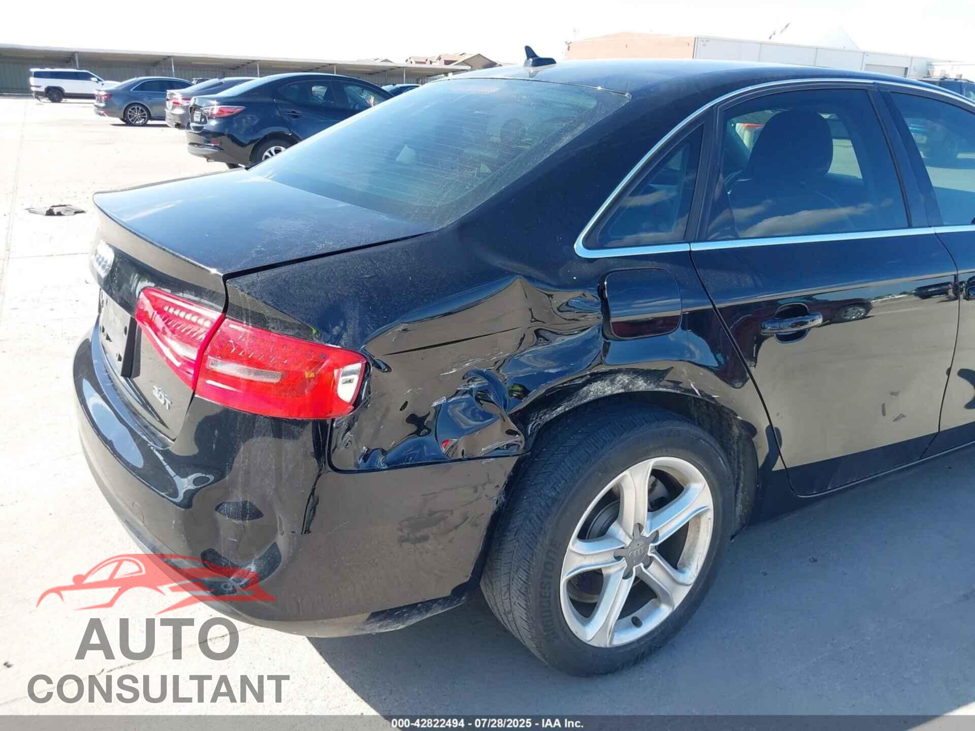 AUDI A4 2013 - WAUAFAFL6DN029244