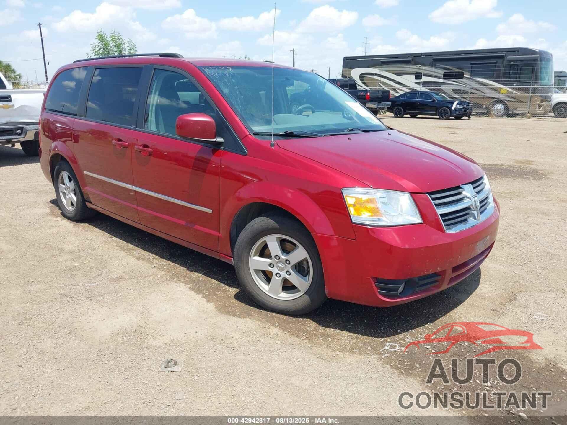 DODGE GRAND CARAVAN 2010 - 2D4RN5D12AR389484