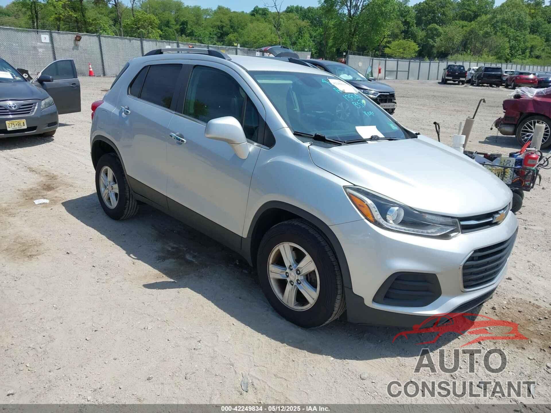 CHEVROLET TRAX 2017 - 3GNCJPSBXHL148504