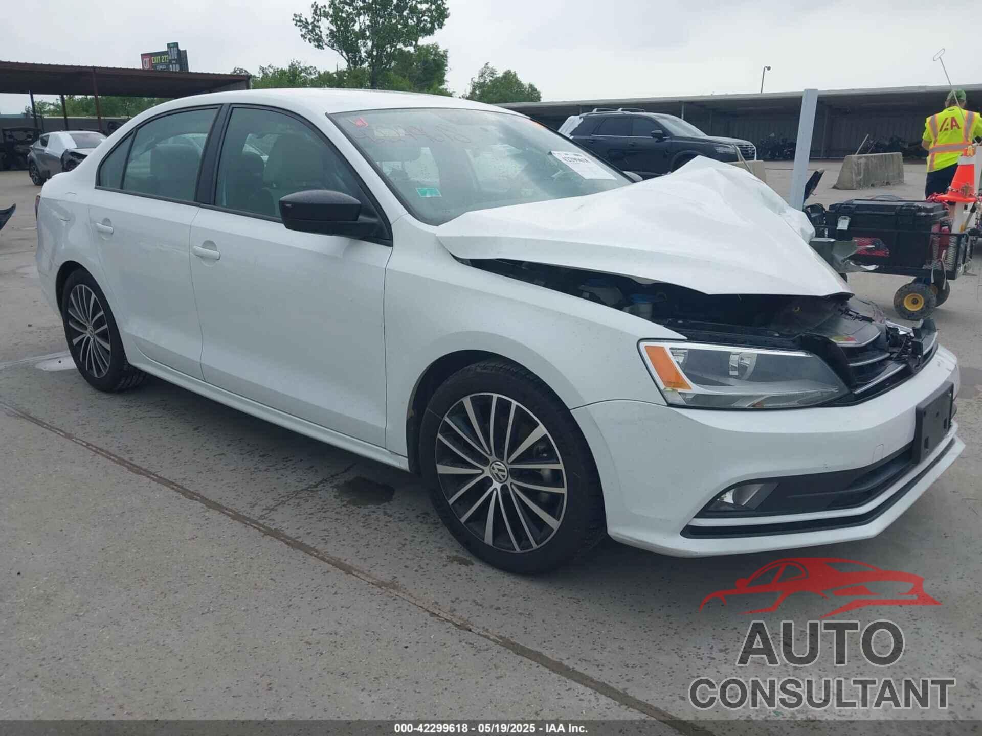 VOLKSWAGEN JETTA 2016 - 3VWD17AJ1GM334234