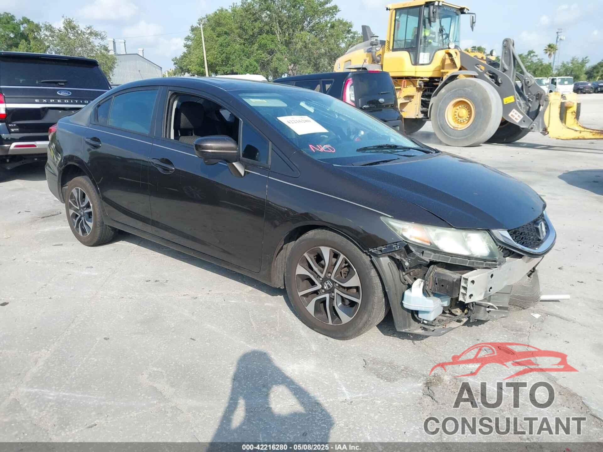 HONDA CIVIC 2014 - 2HGFB2F81EH555640