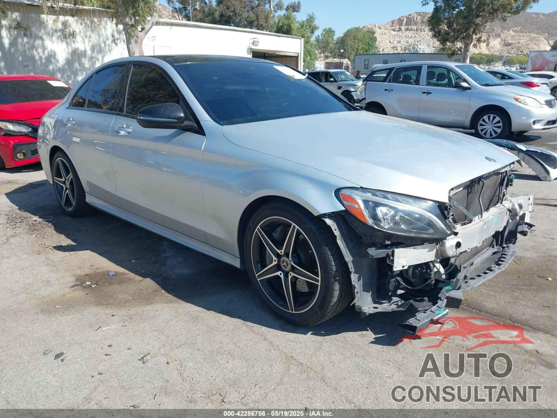 MERCEDES-BENZ C 300 2018 - WDDWF4JB5JR422770