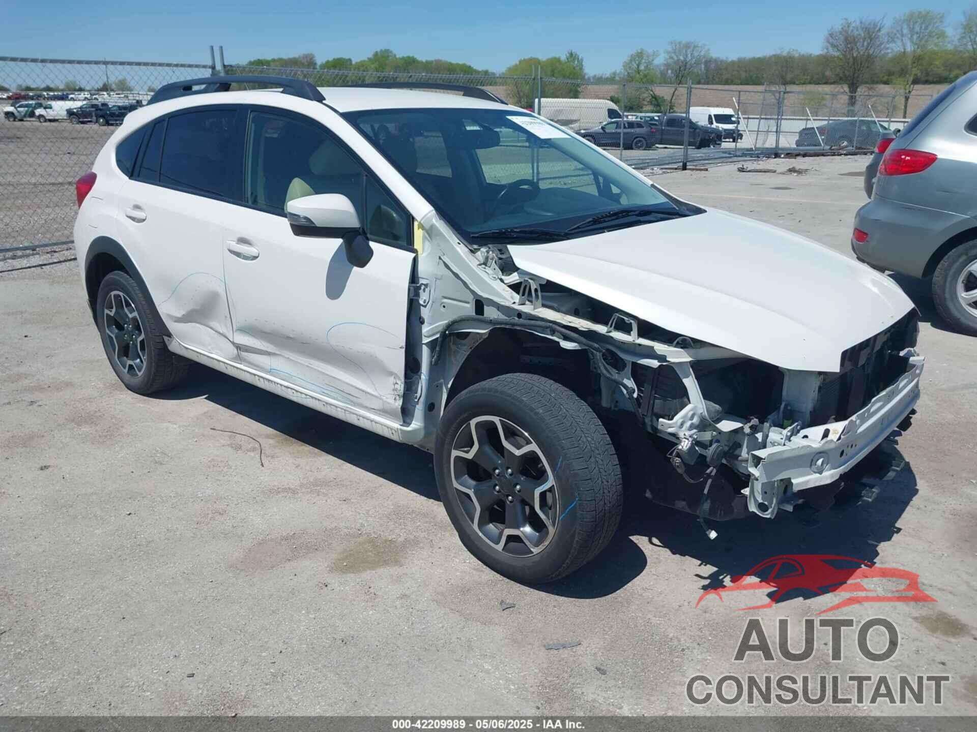 SUBARU XV CROSSTREK 2015 - JF2GPAMC5FH229628