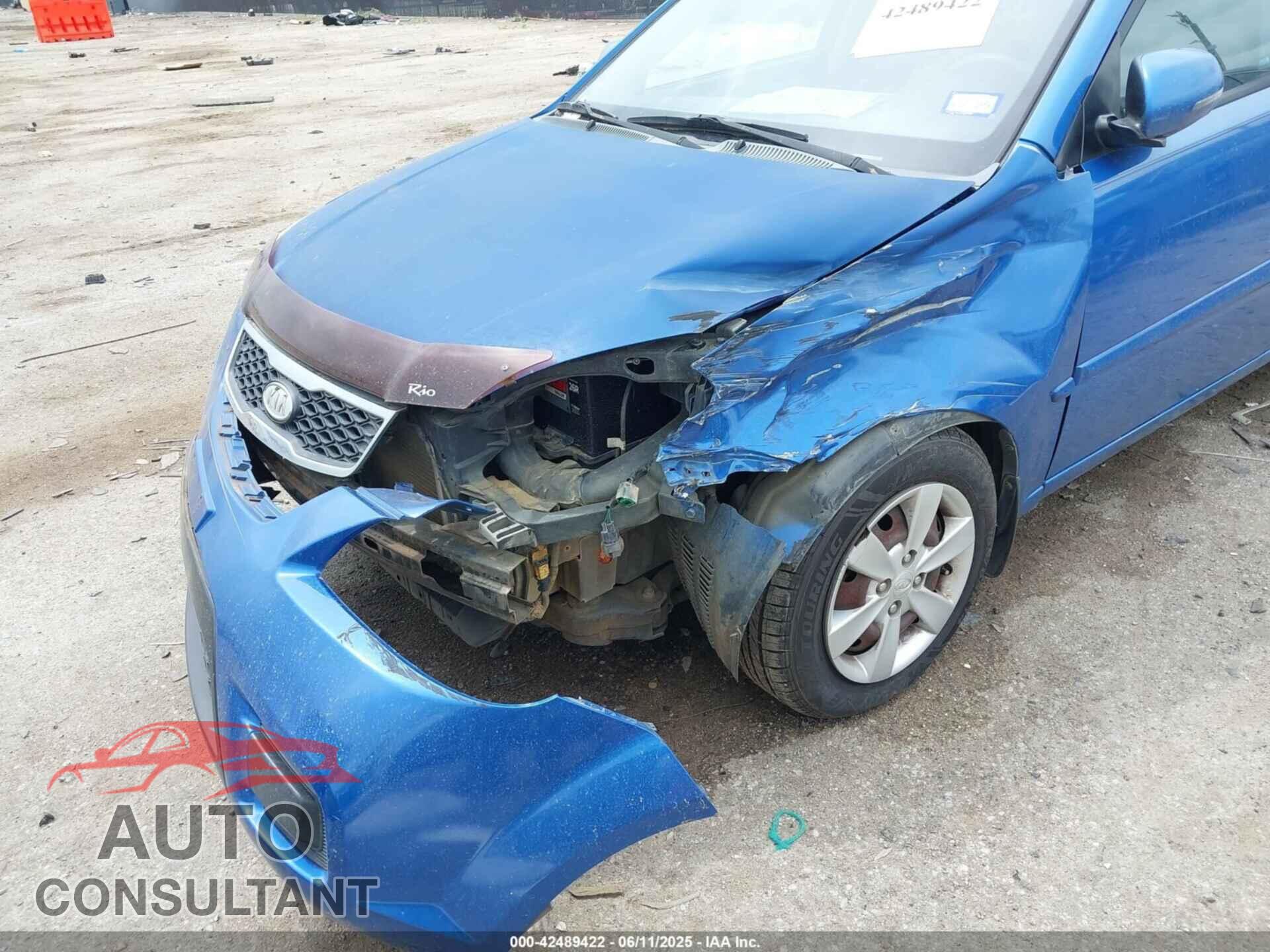 KIA RIO5 2010 - KNADH5A31A6668353