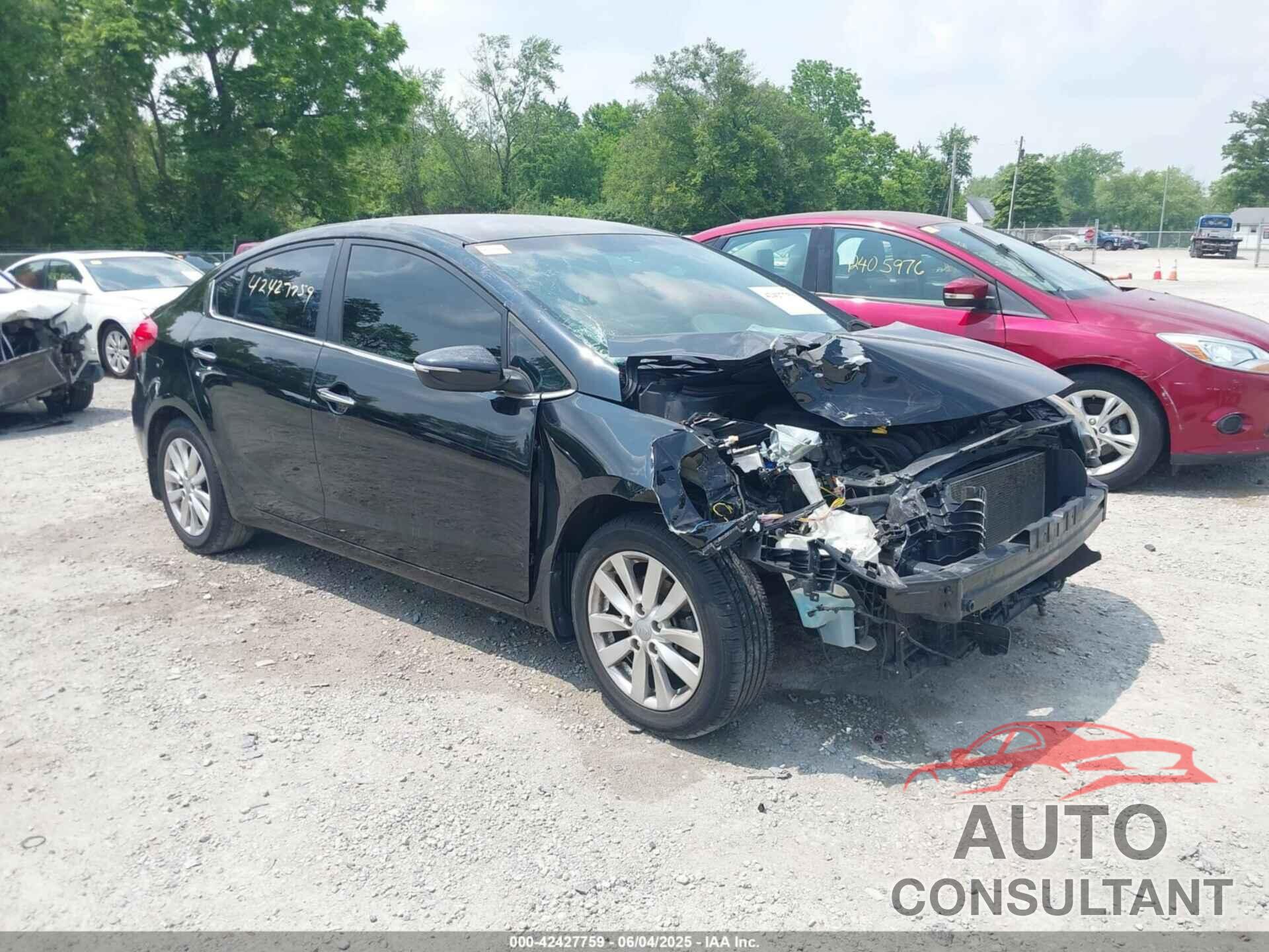 KIA FORTE 2014 - KNAFX4A87E5114439