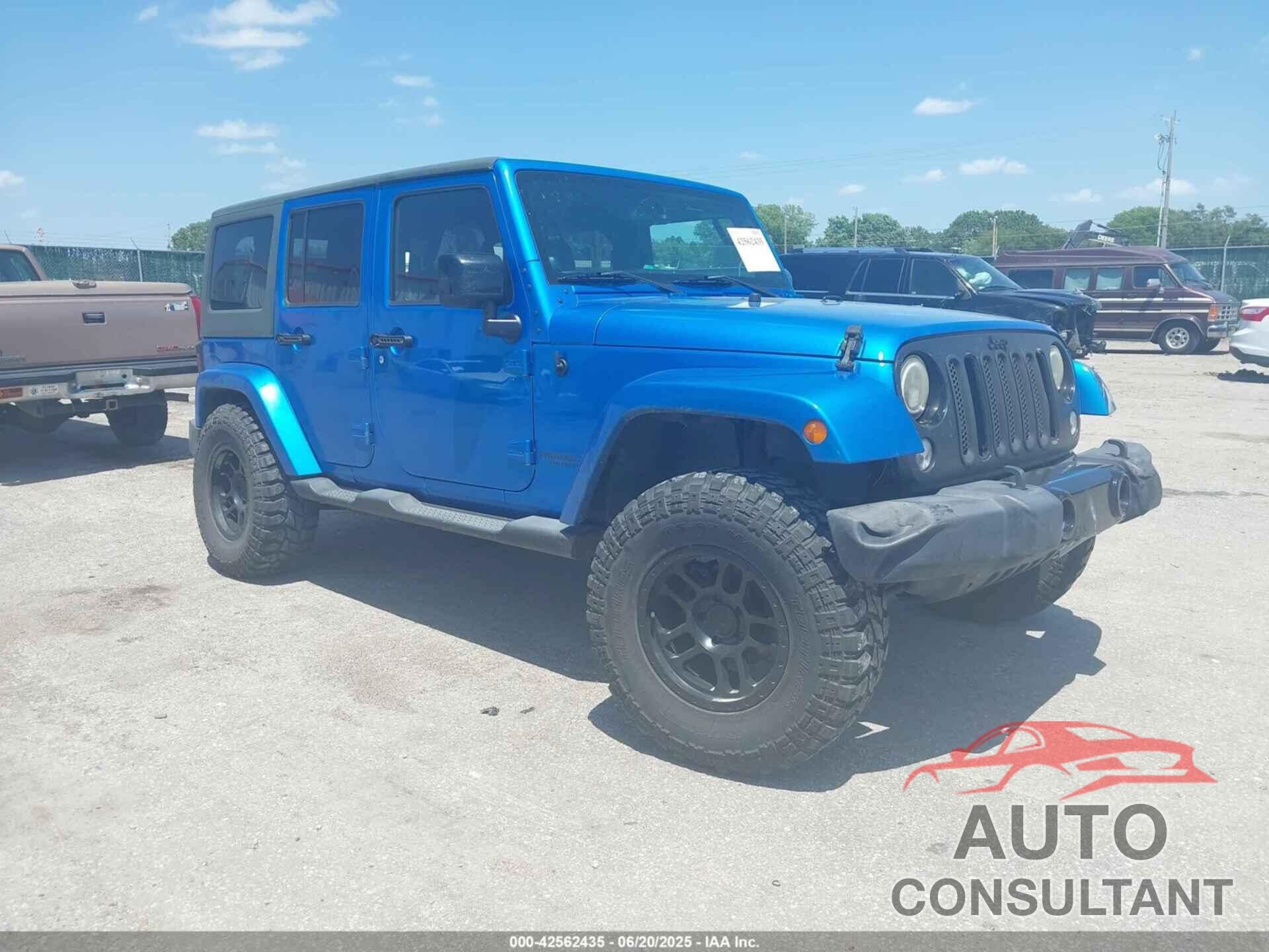 JEEP WRANGLER UNLIMITED 2014 - 1C4BJWEGXEL254318