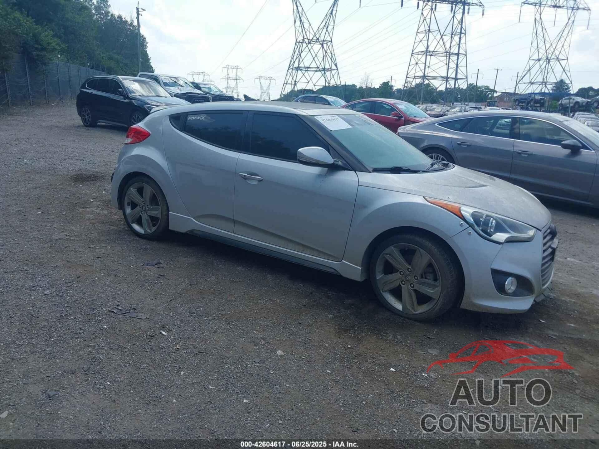 HYUNDAI VELOSTER 2013 - KMHTC6AE1DU177023