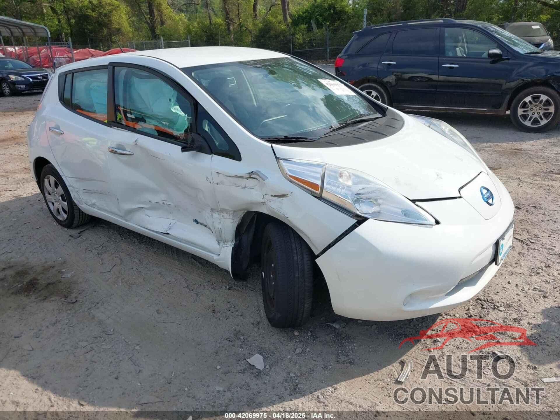 NISSAN LEAF 2015 - 1N4AZ0CP2FC312062