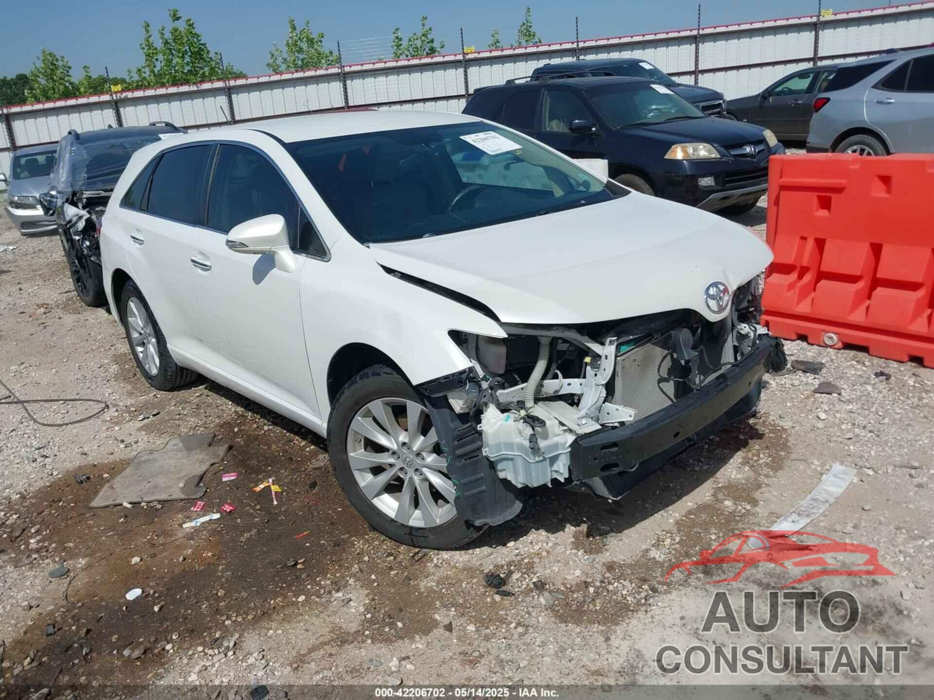 TOYOTA VENZA 2013 - 4T3ZA3BB2DU065096
