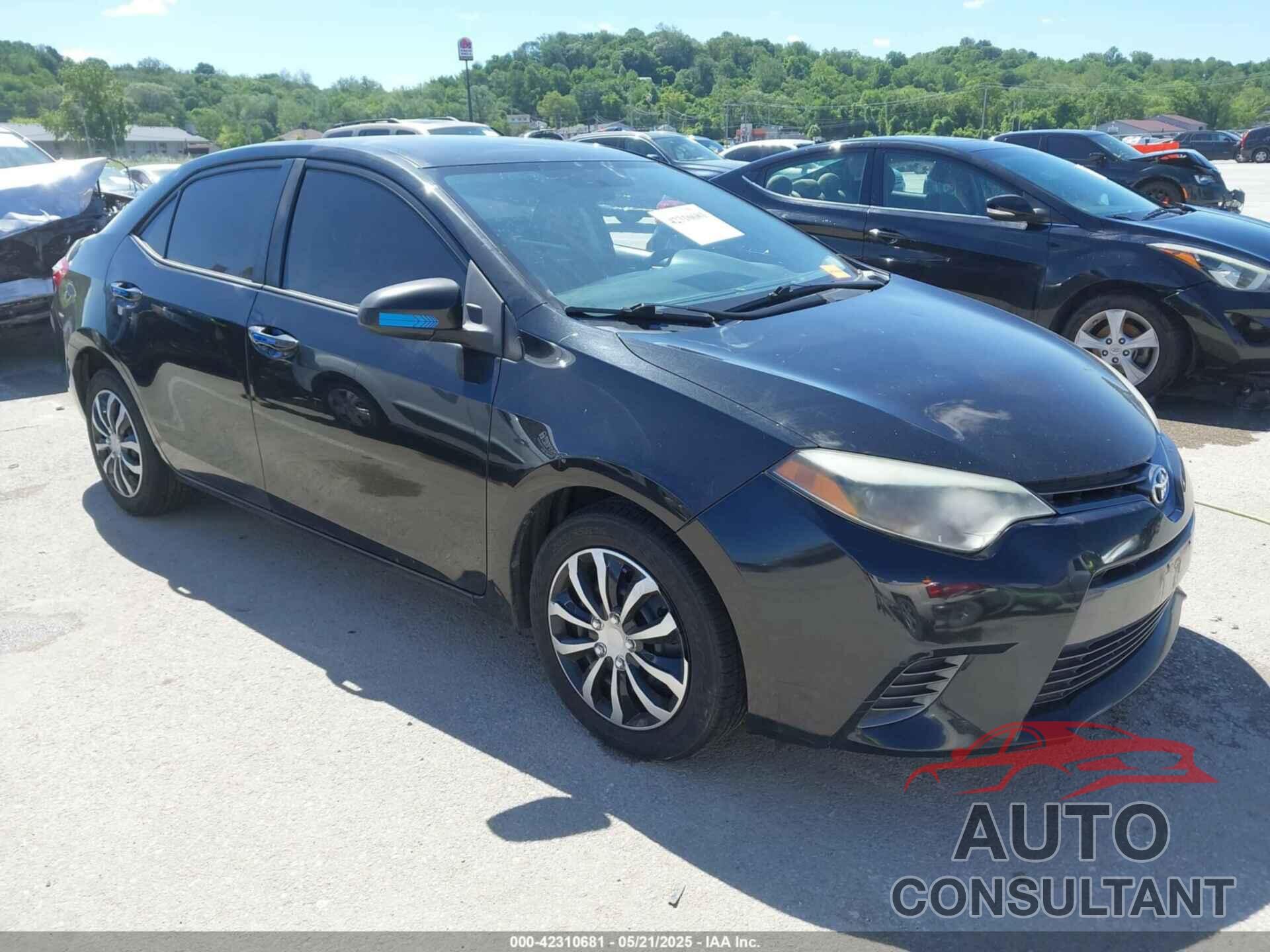 TOYOTA COROLLA 2015 - 2T1BURHE9FC367284