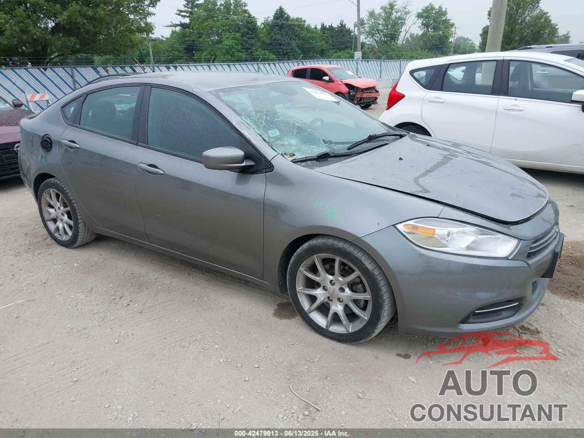 DODGE DART 2013 - 1C3CDFBA7DD267200