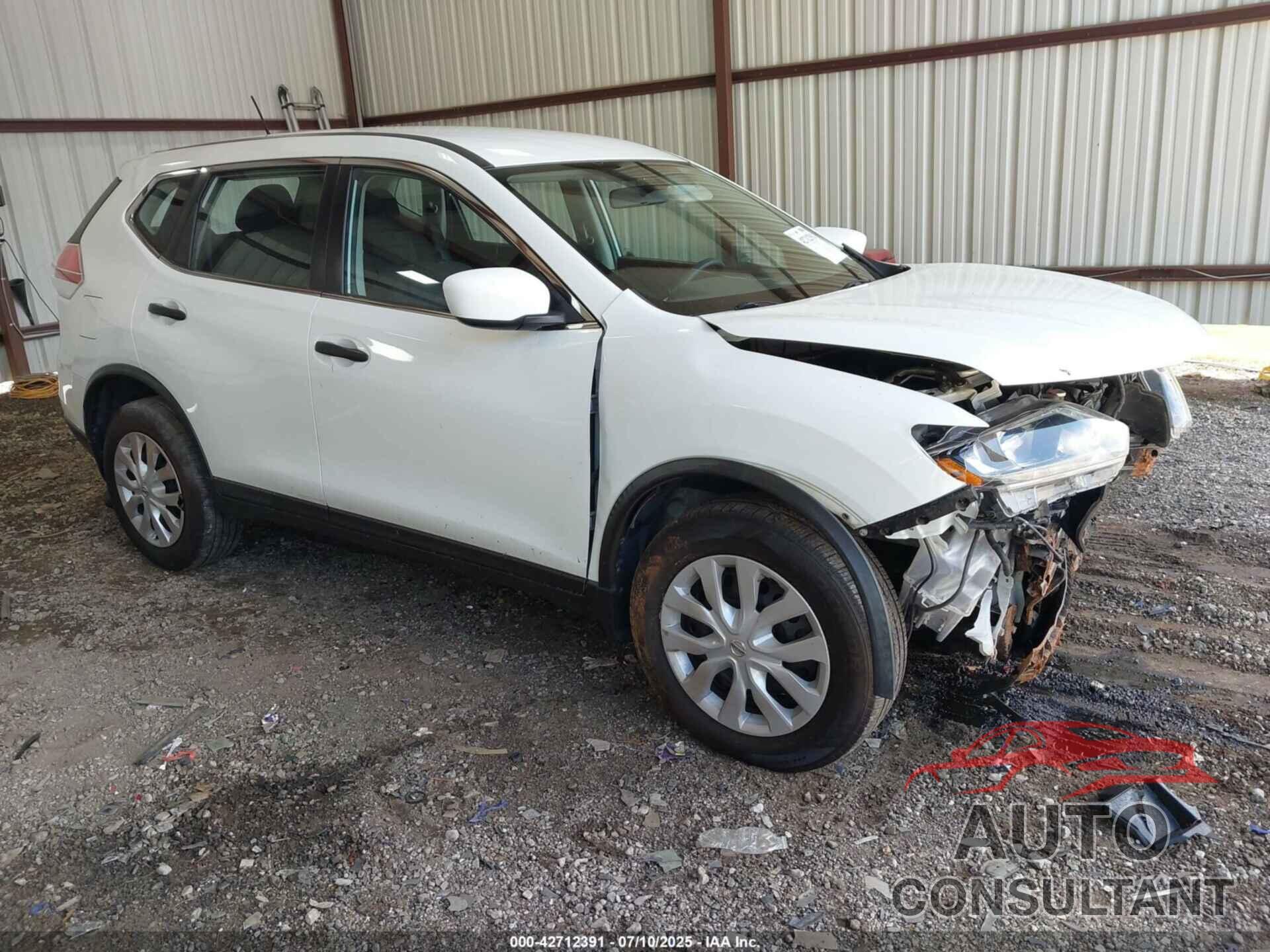 NISSAN ROGUE 2016 - KNMAT2MV9GP675439