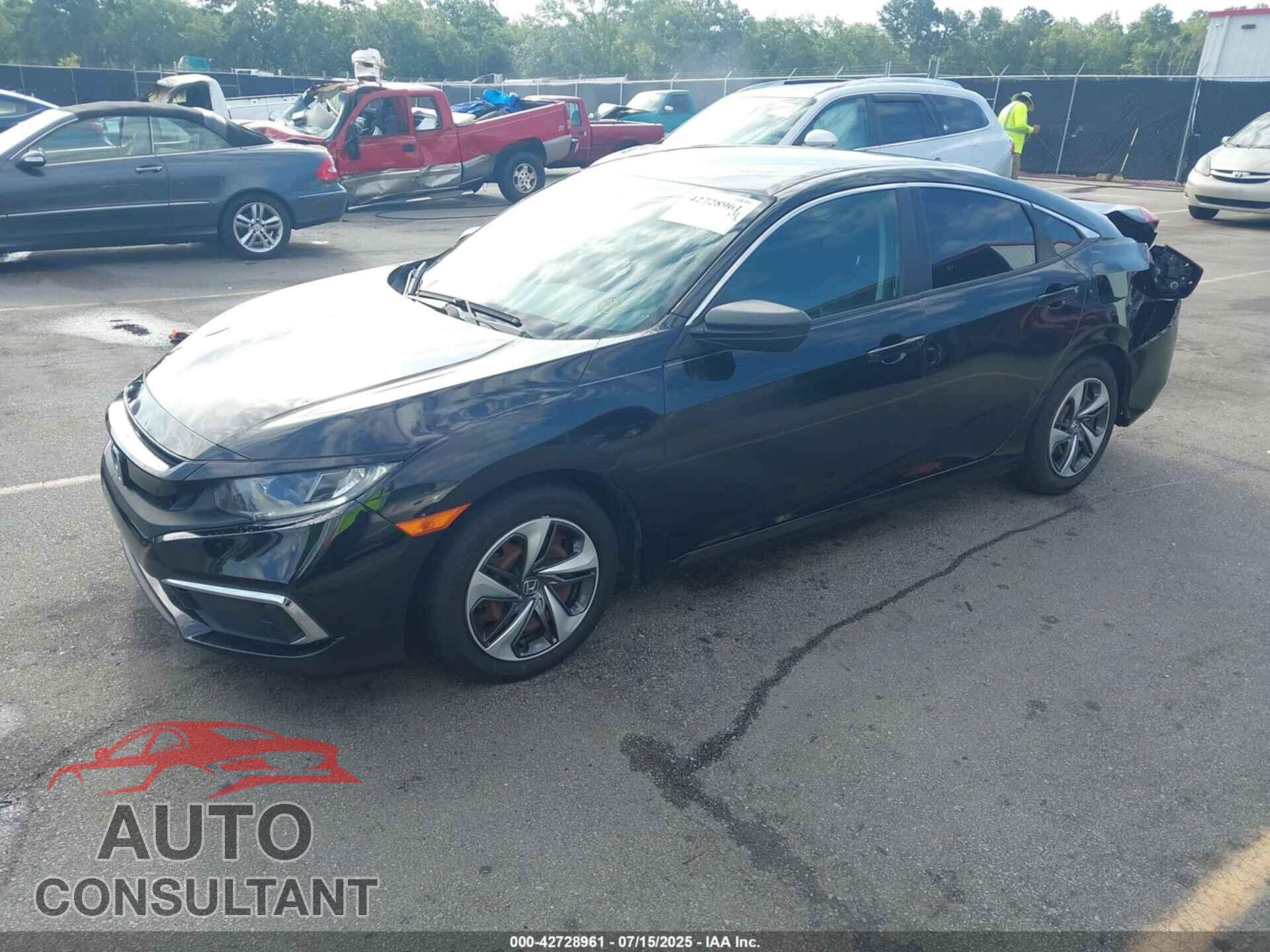HONDA CIVIC 2019 - 2HGFC2F69KH555327