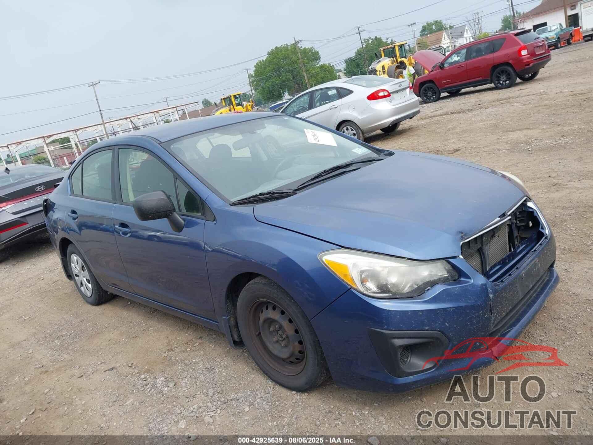 SUBARU IMPREZA 2013 - JF1GJAA60DH029225