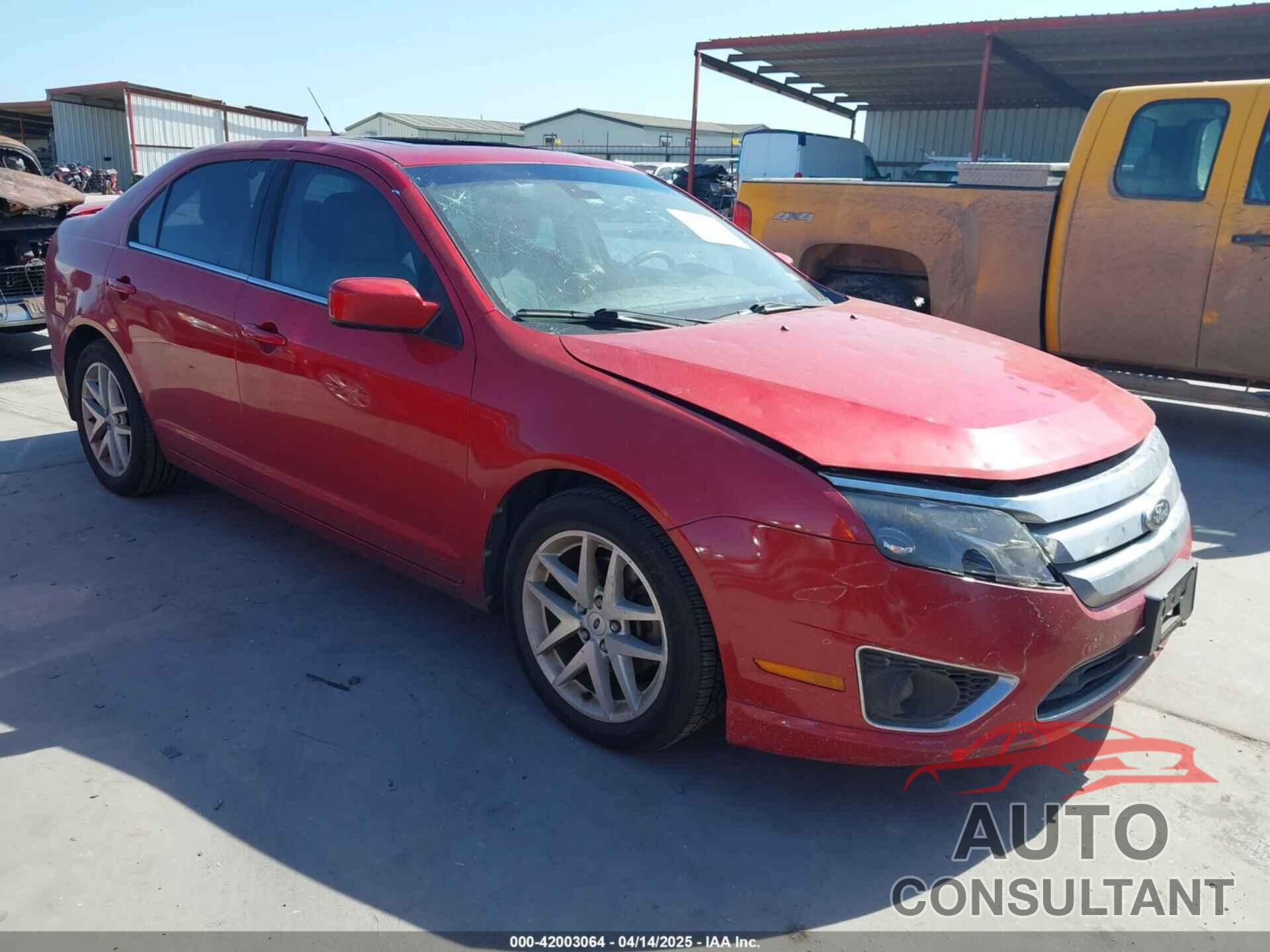 FORD FUSION 2012 - 3FAHP0JAXCR395708