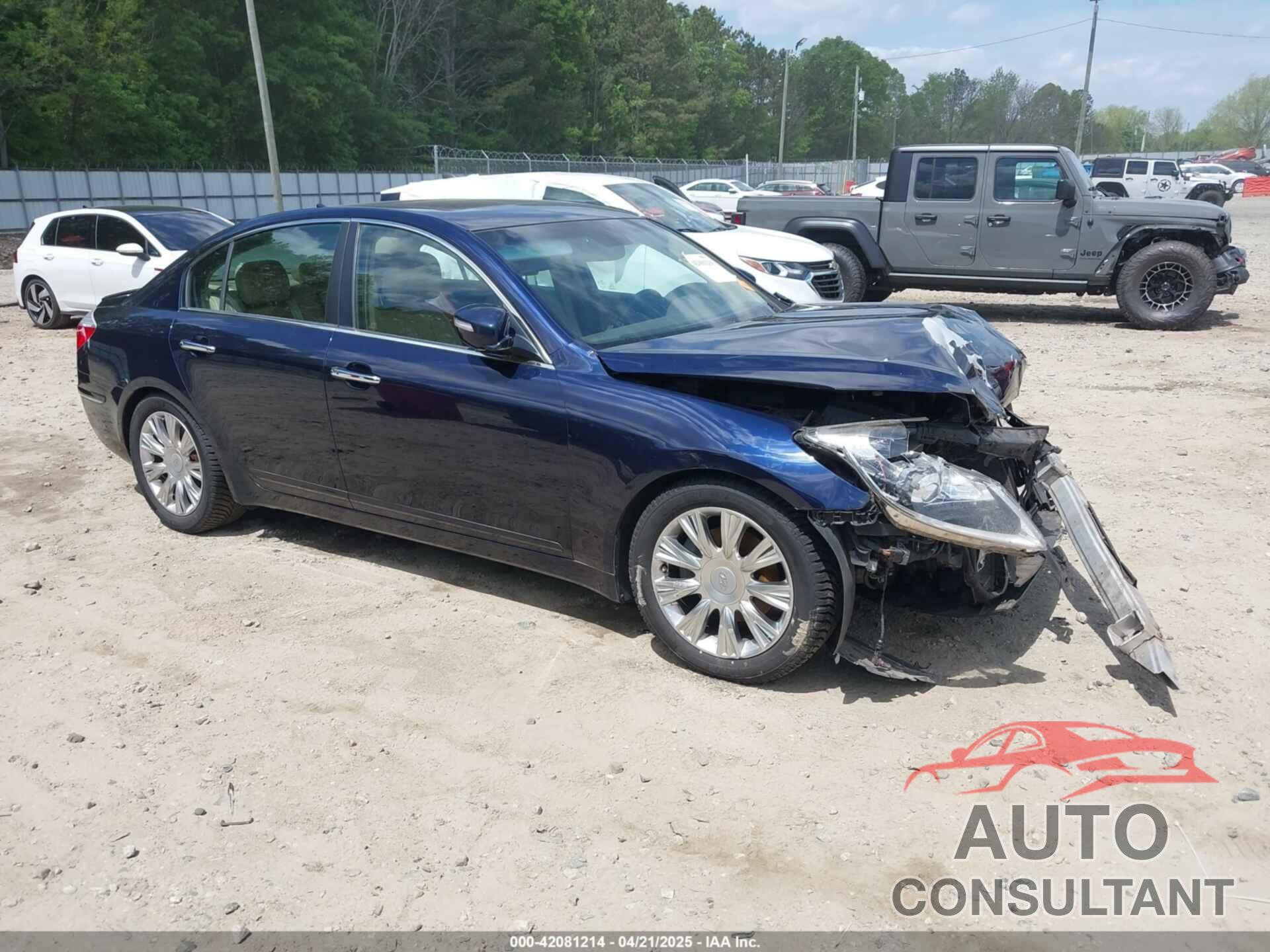 HYUNDAI GENESIS 2009 - KMHGC46E19U048687