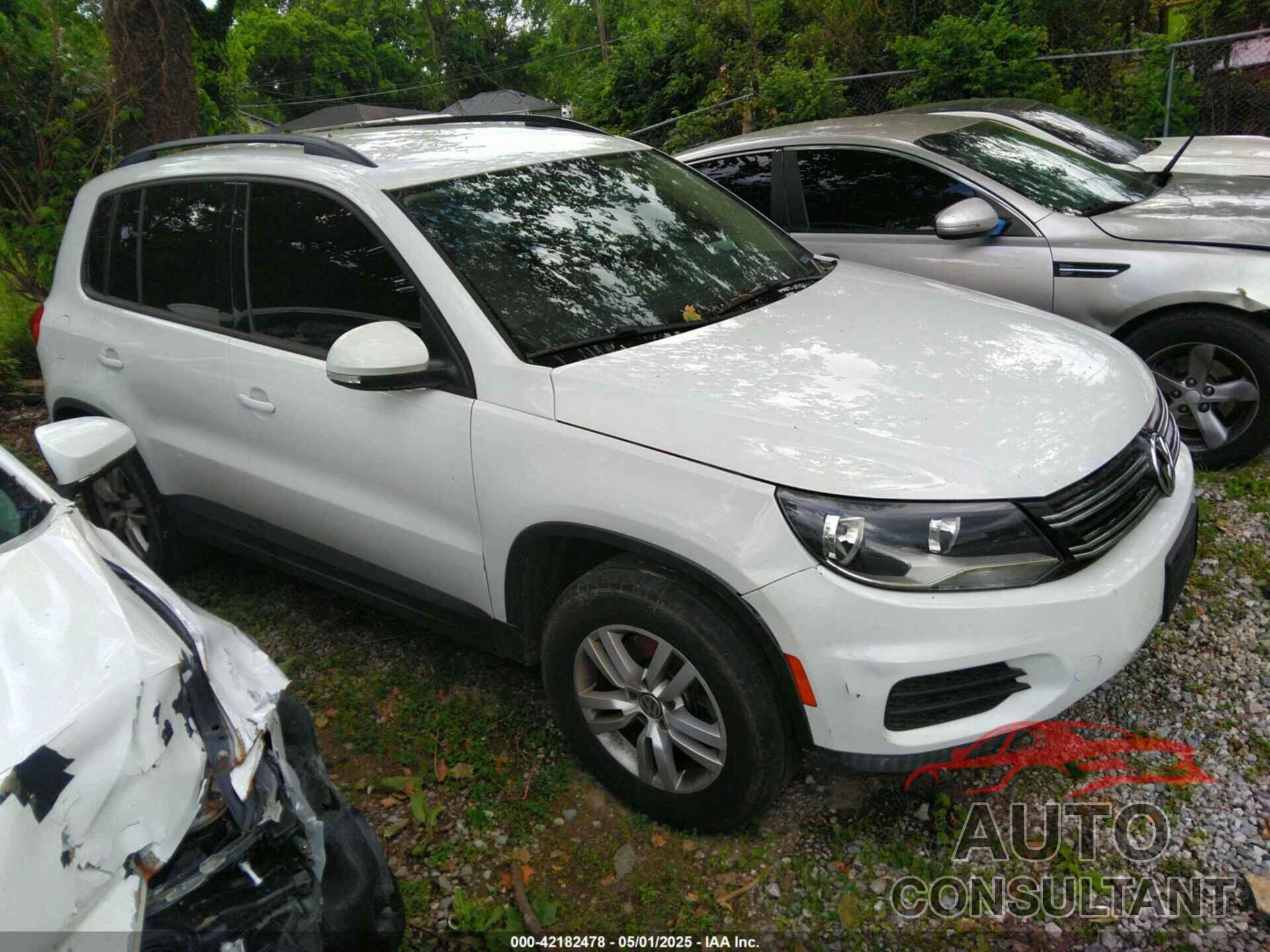 VOLKSWAGEN TIGUAN 2016 - WVGBV7AX1GW003636