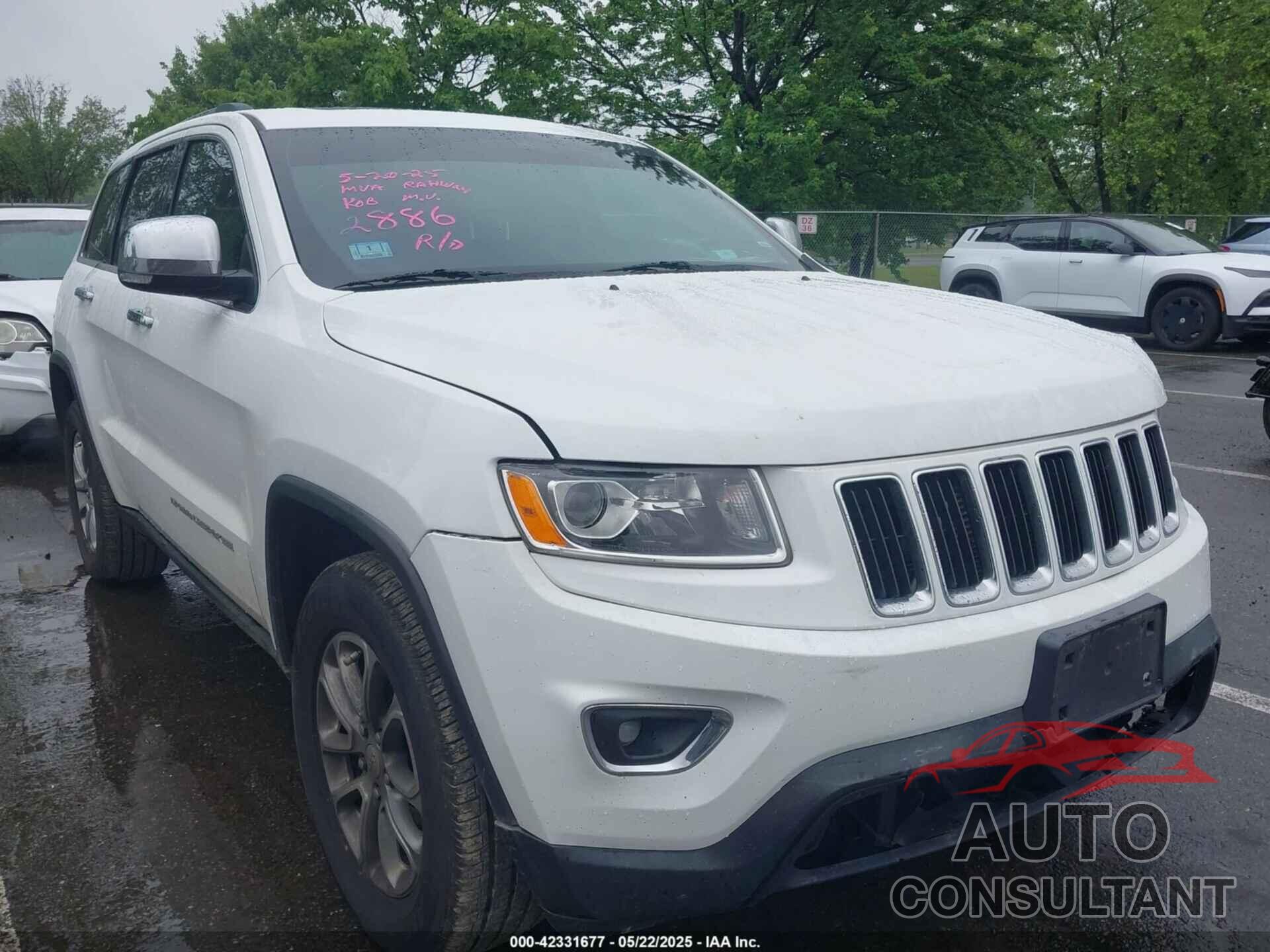JEEP GRAND CHEROKEE 2015 - 1C4RJFBG0FC752886